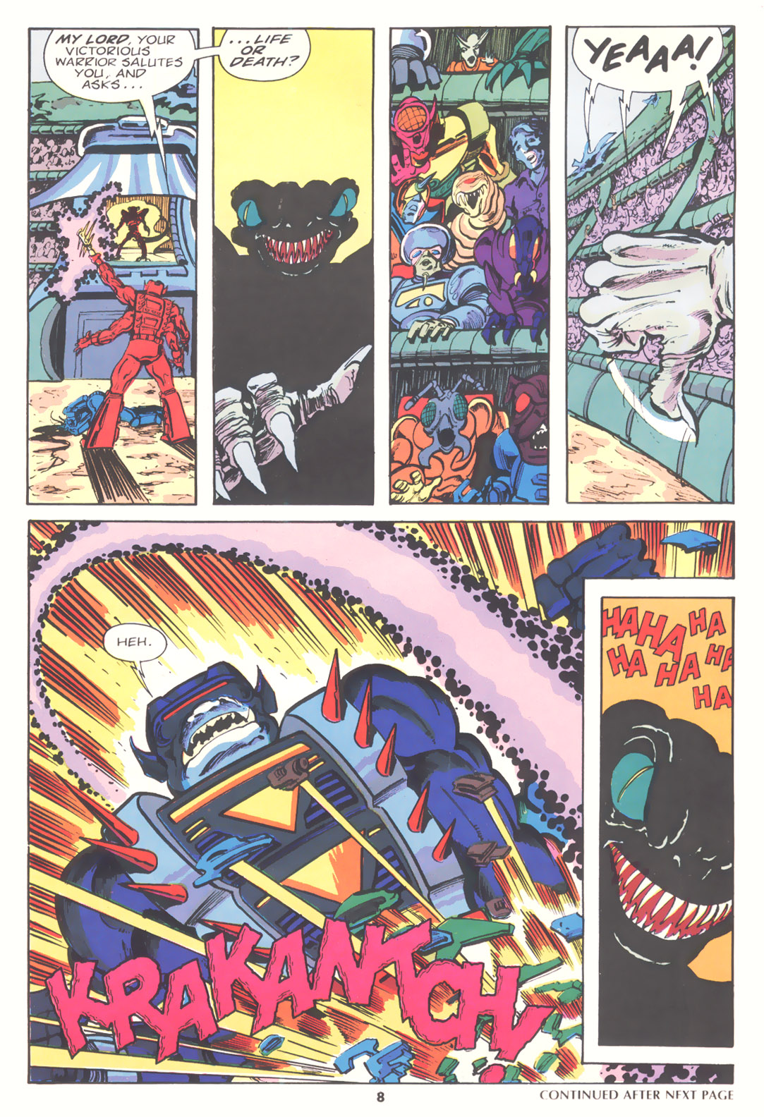Read online The Transformers (UK) comic -  Issue #170 - 8
