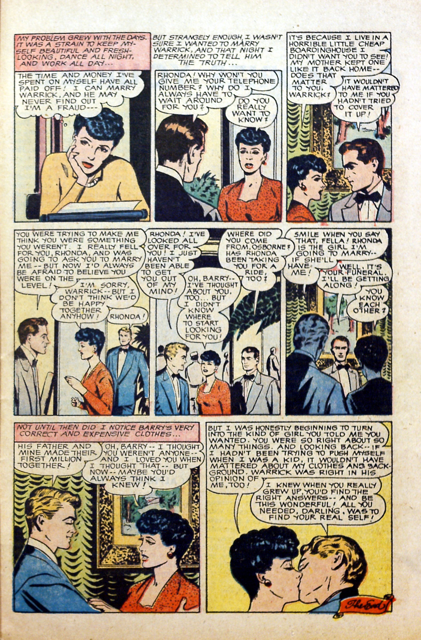 Read online Glamorous Romances comic -  Issue #84 - 25