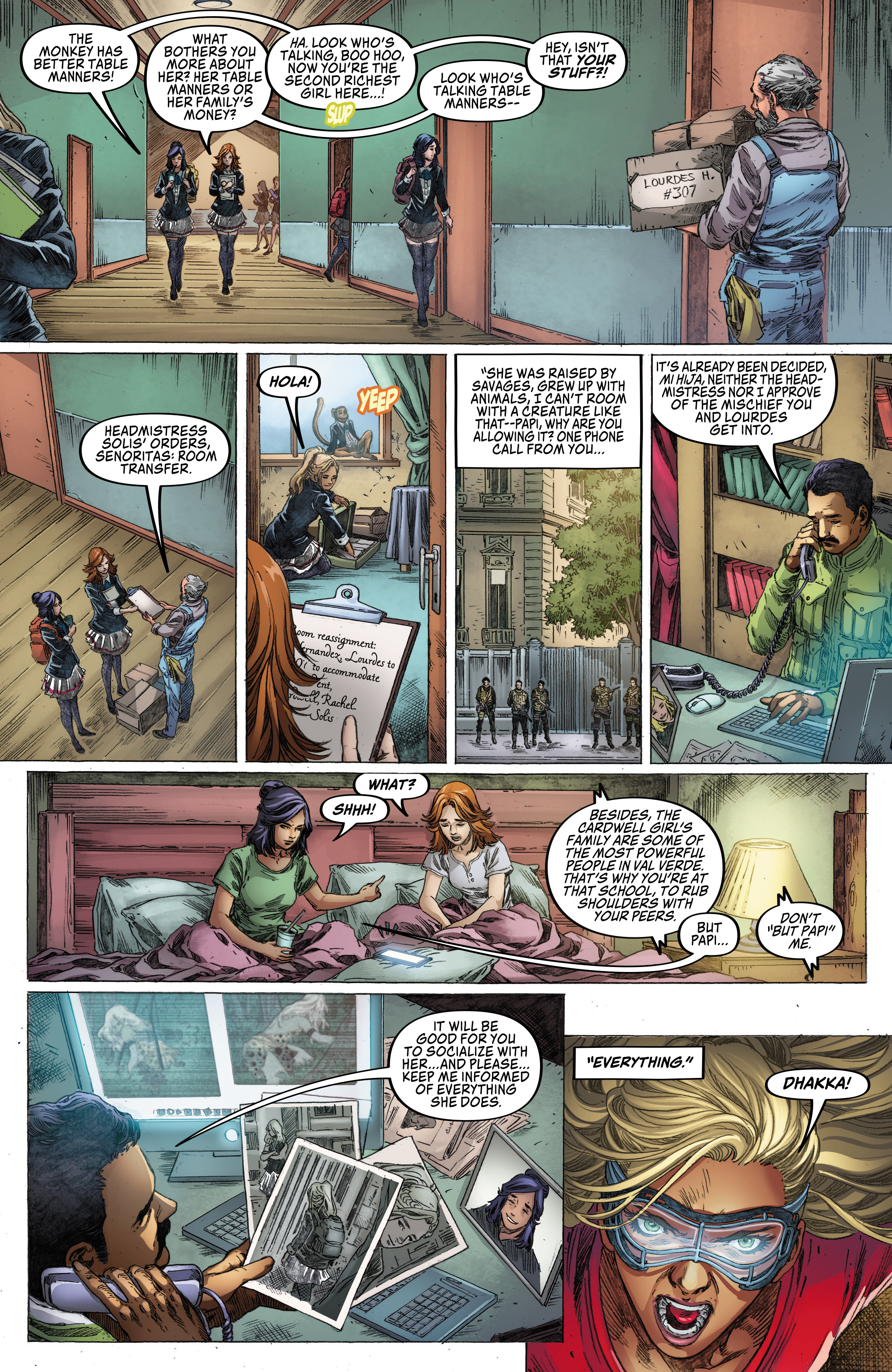 Read online Sheena Queen of the Jungle: Fatal Exams comic -  Issue #1 - 12