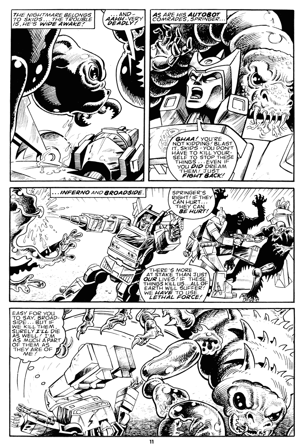 Read online The Transformers (UK) comic -  Issue #221 - 7