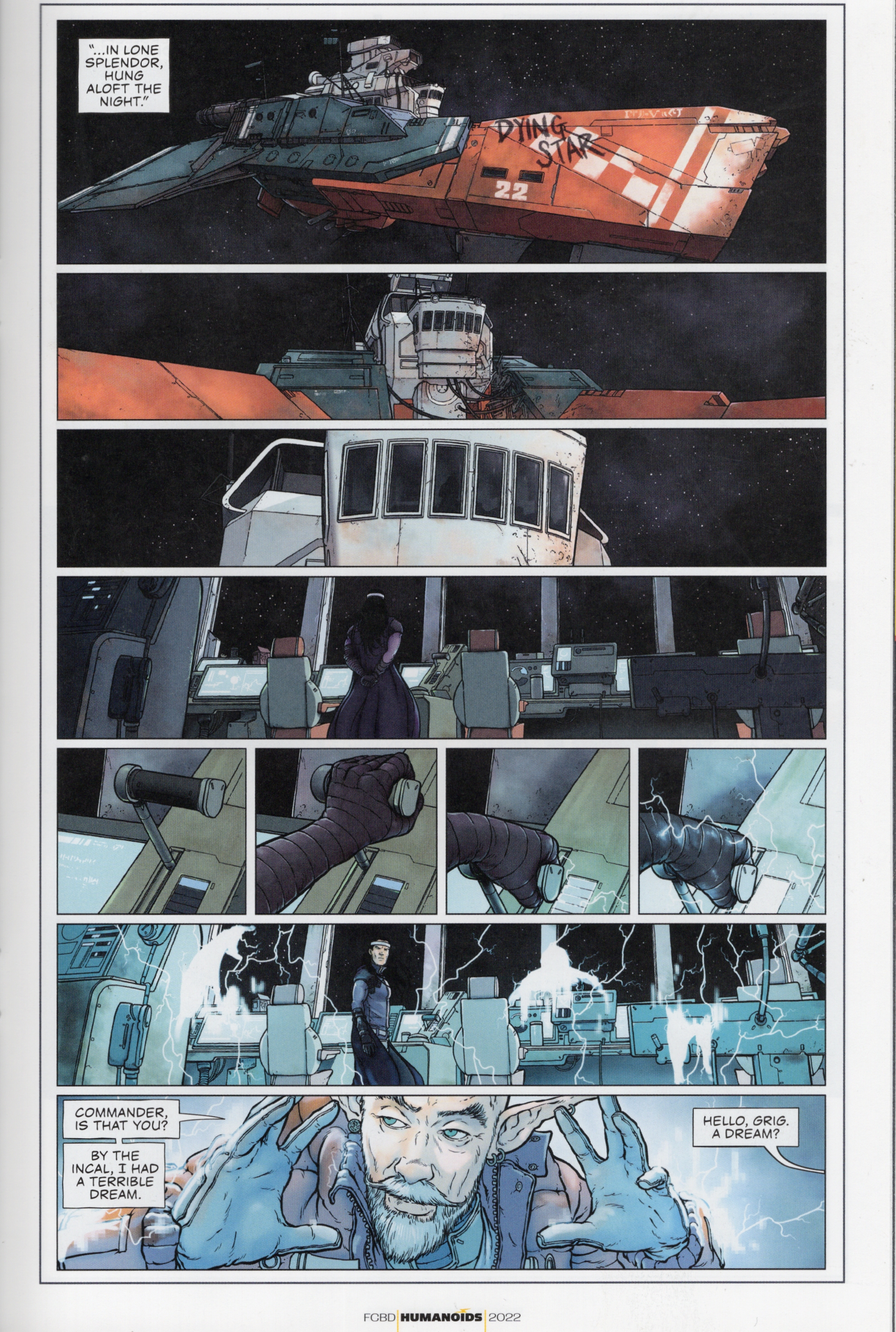 Read online Free Comic Book Day 2022 comic -  Issue # Humanoids The Incal Universe - 25