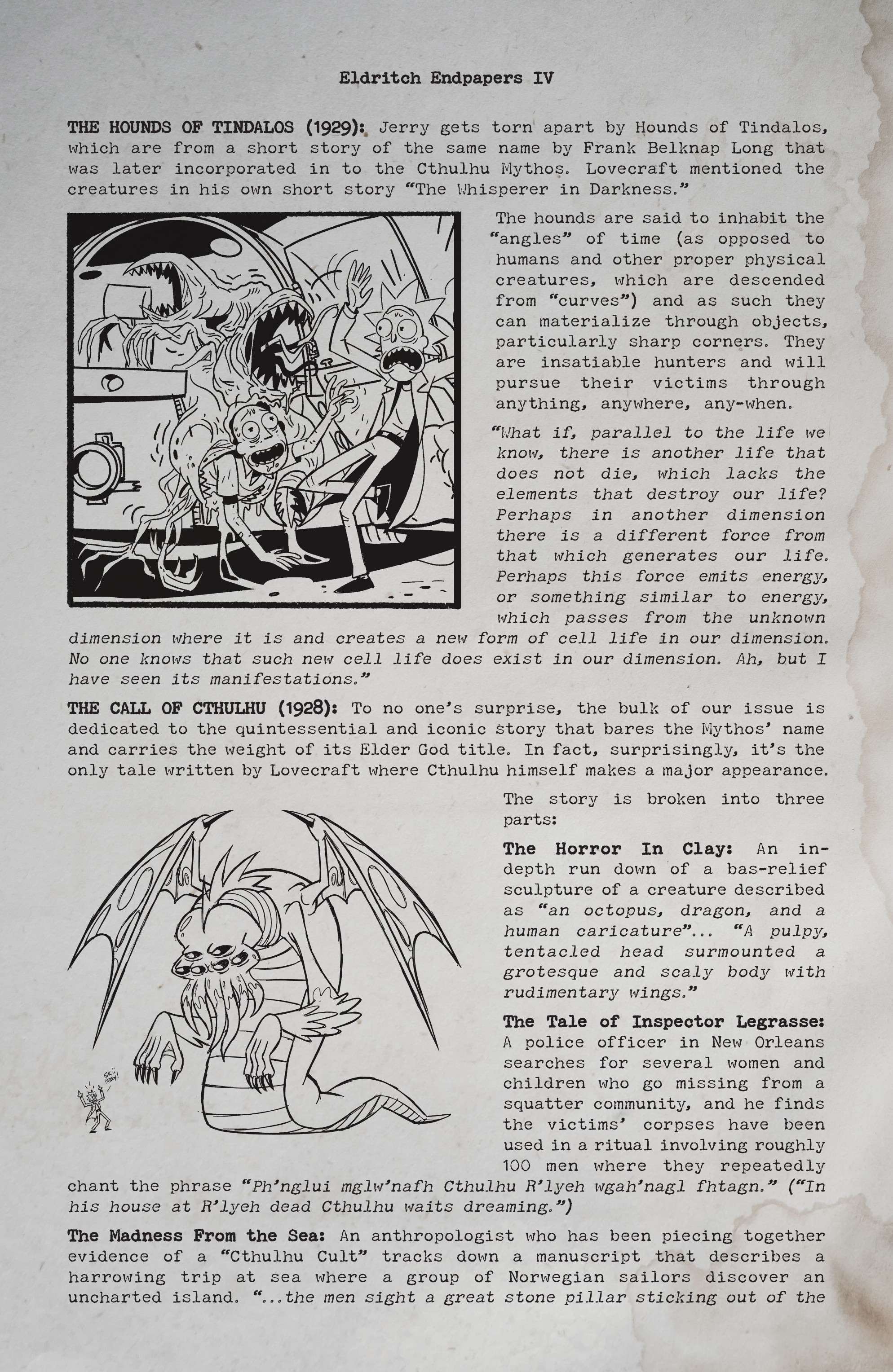Read online Rick and Morty: vs. Cthulhu comic -  Issue # TPB - 106