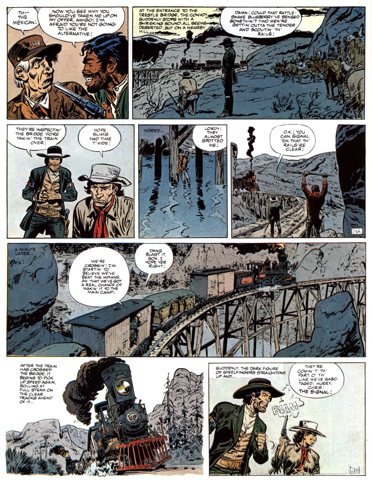 Read online Epic Graphic Novel: Lieutenant Blueberry comic -  Issue #2 - 32