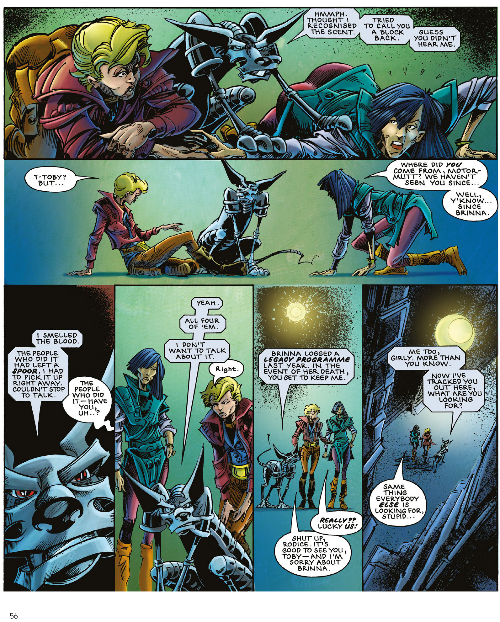 Read online The Ballad of Halo Jones: Full Colour Omnibus Edition comic -  Issue # TPB (Part 1) - 58