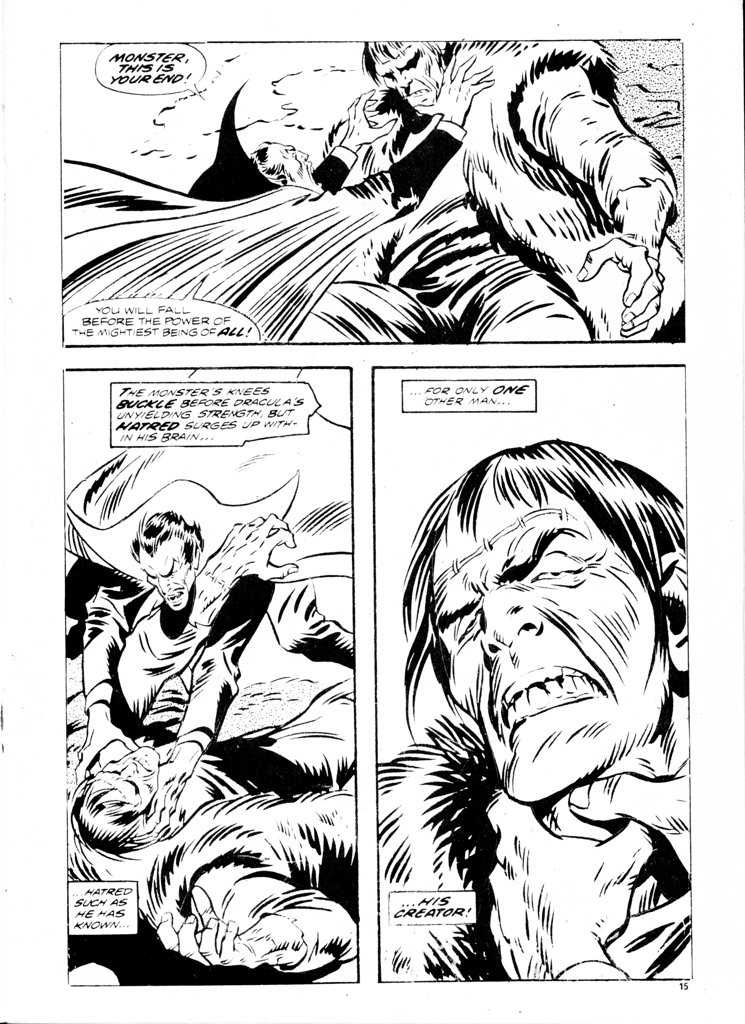Read online Dracula Lives (1974) comic -  Issue #17 - 15