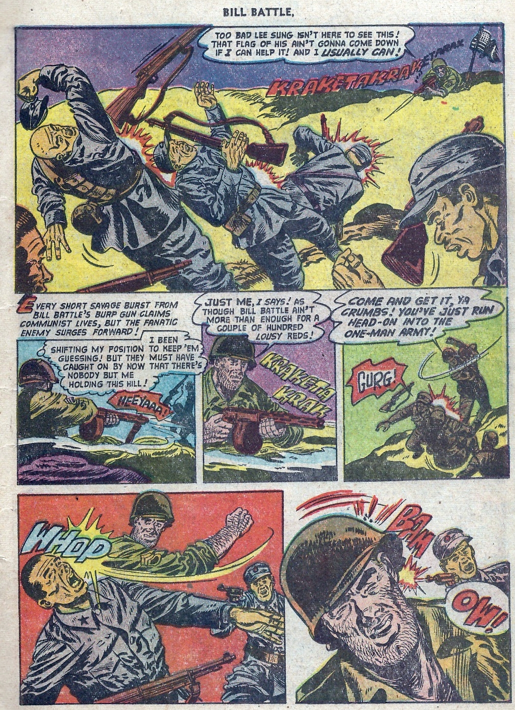 Read online Bill Battle: The One Man Army comic -  Issue #4 - 11