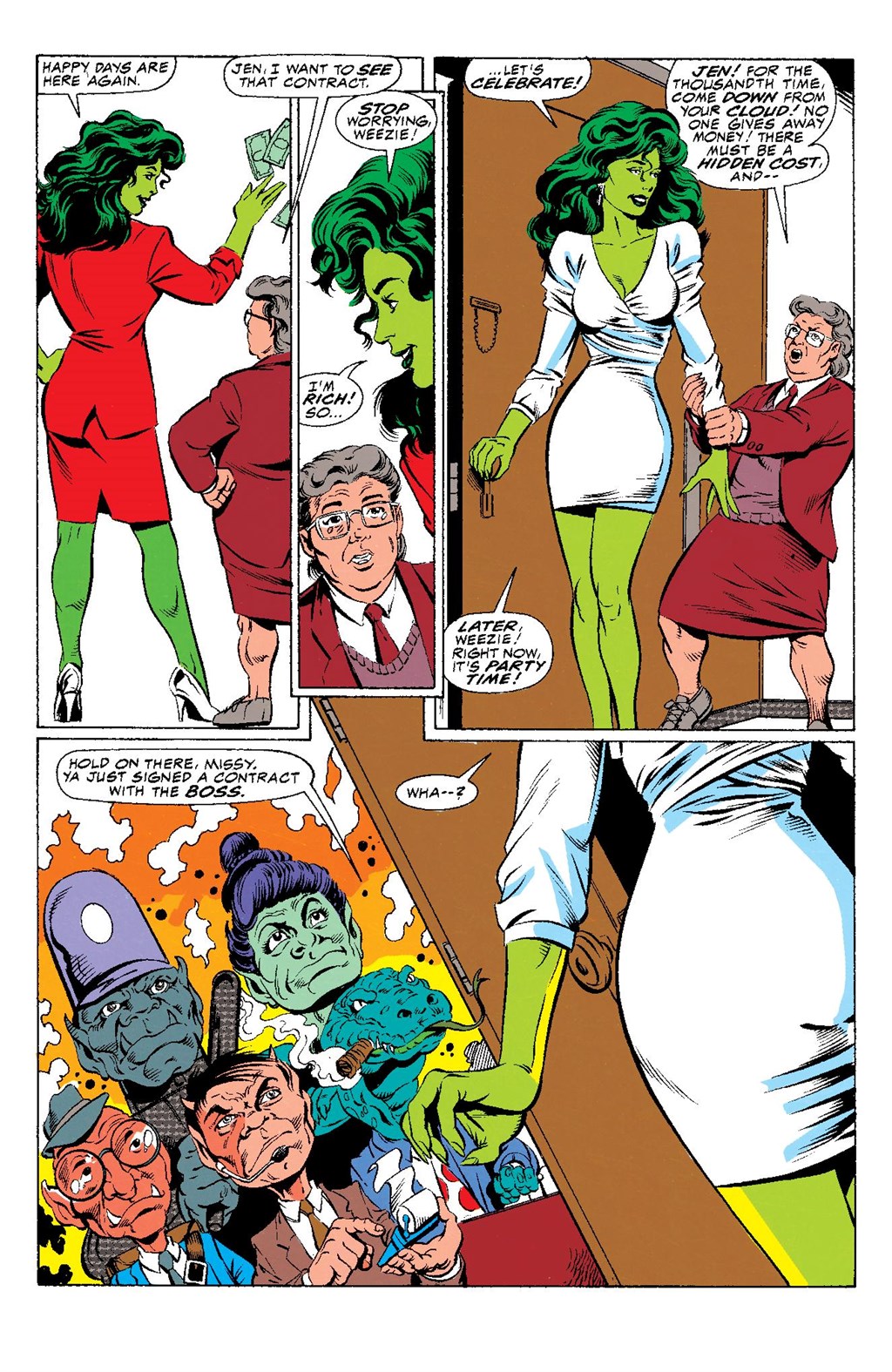 Read online She-Hulk Epic Collection comic -  Issue # The Cosmic Squish Principle (Part 4) - 57
