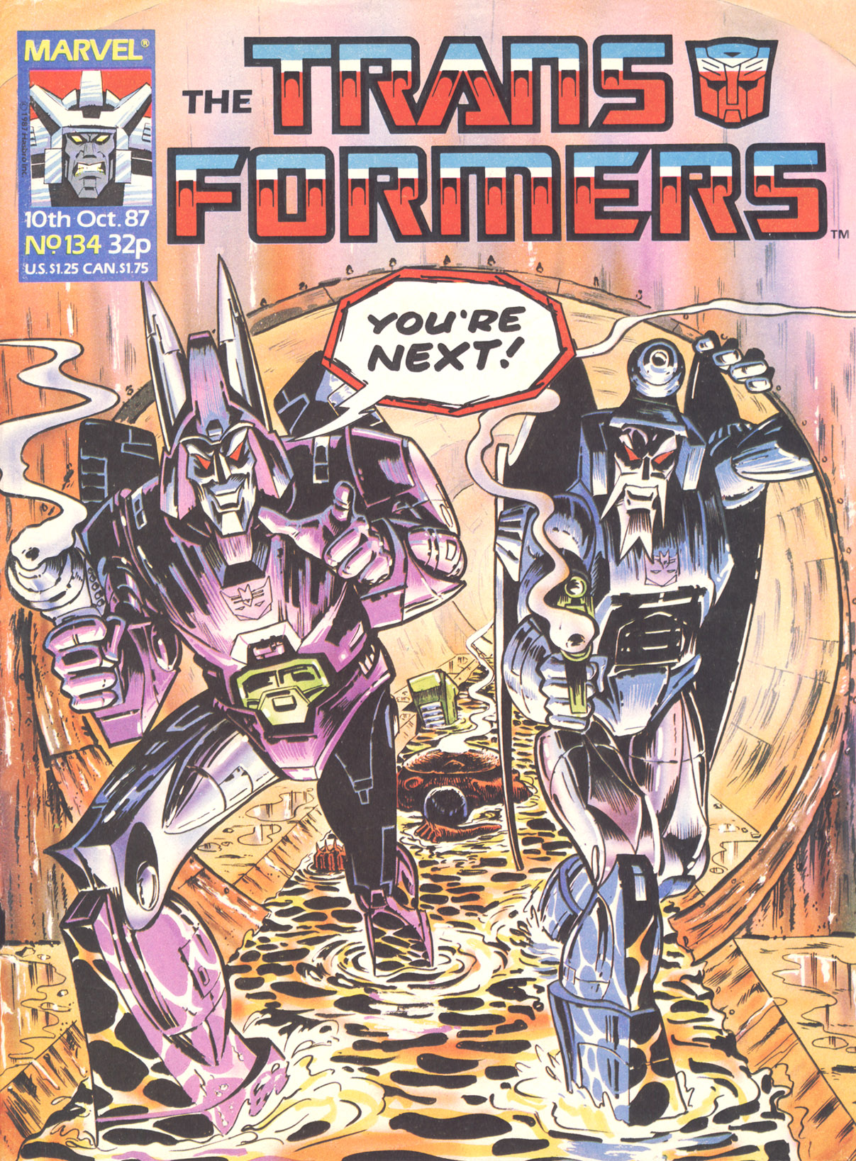 Read online The Transformers (UK) comic -  Issue #134 - 1