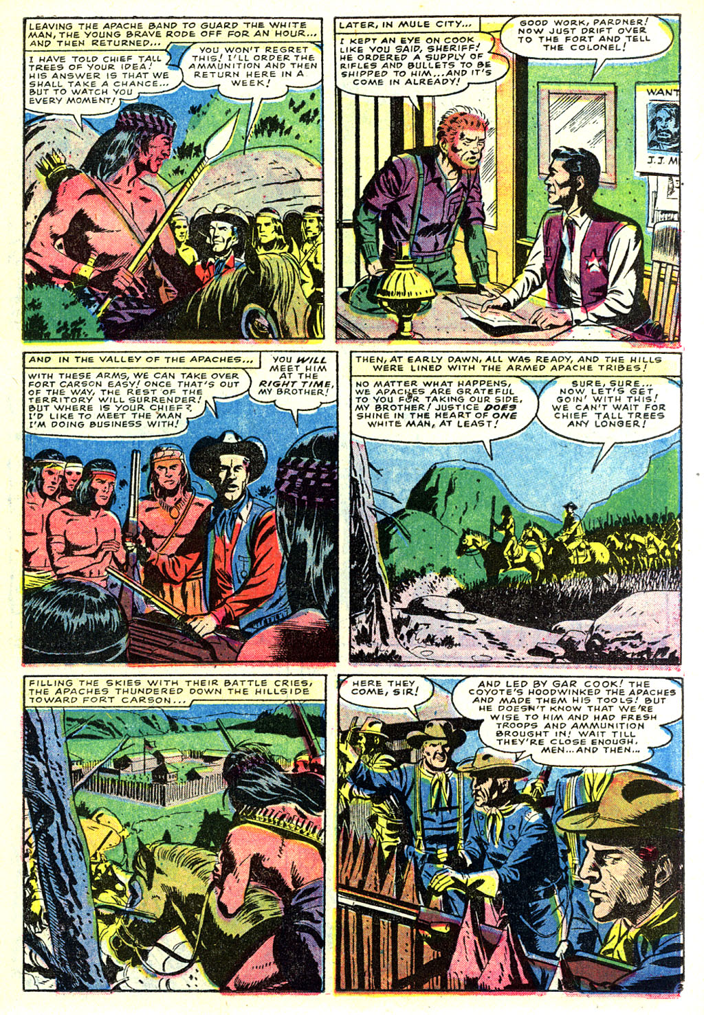 Read online Two Gun Western comic -  Issue #7 - 23