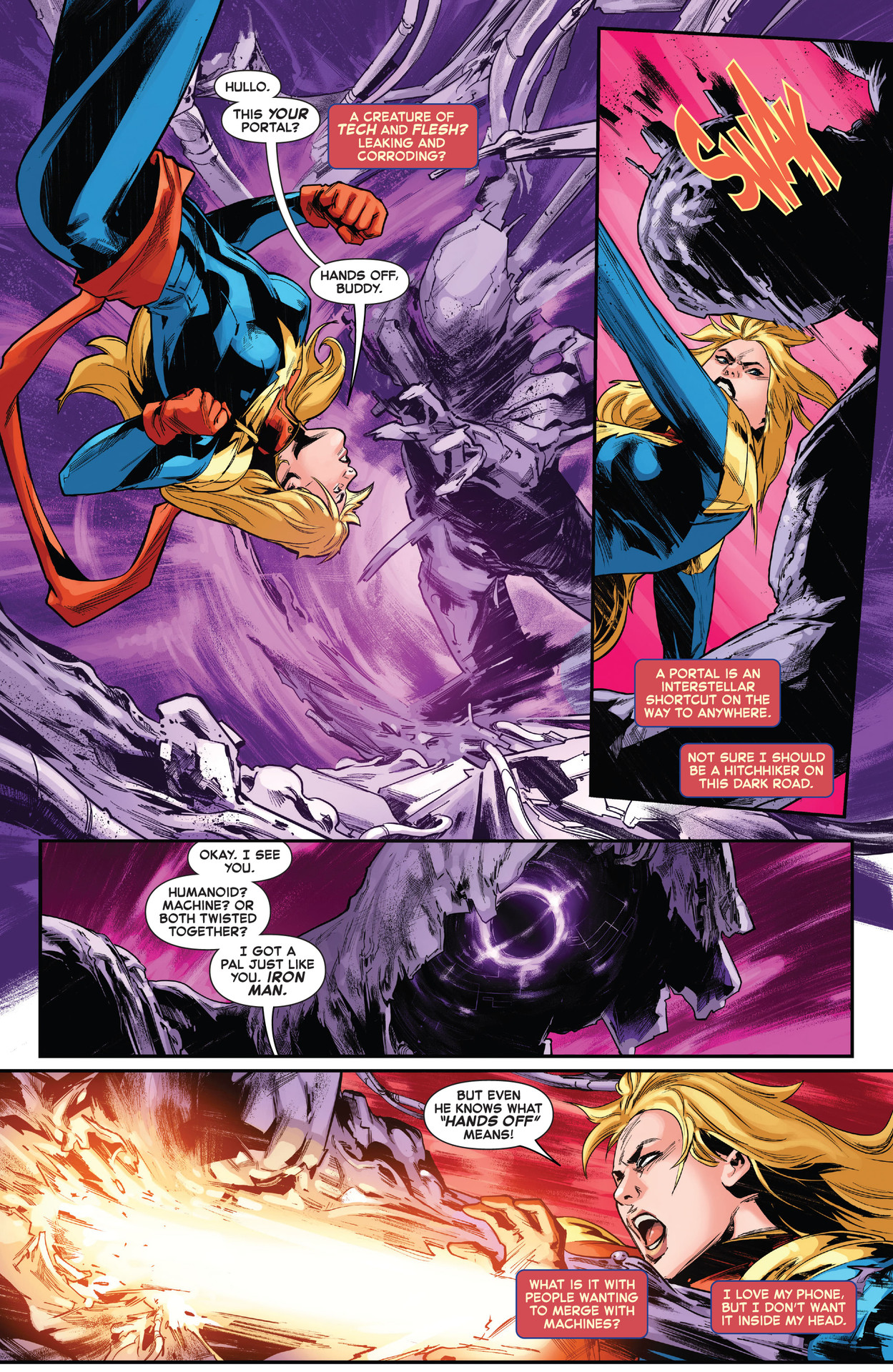 Read online Captain Marvel: Dark Tempest comic -  Issue #3 - 3