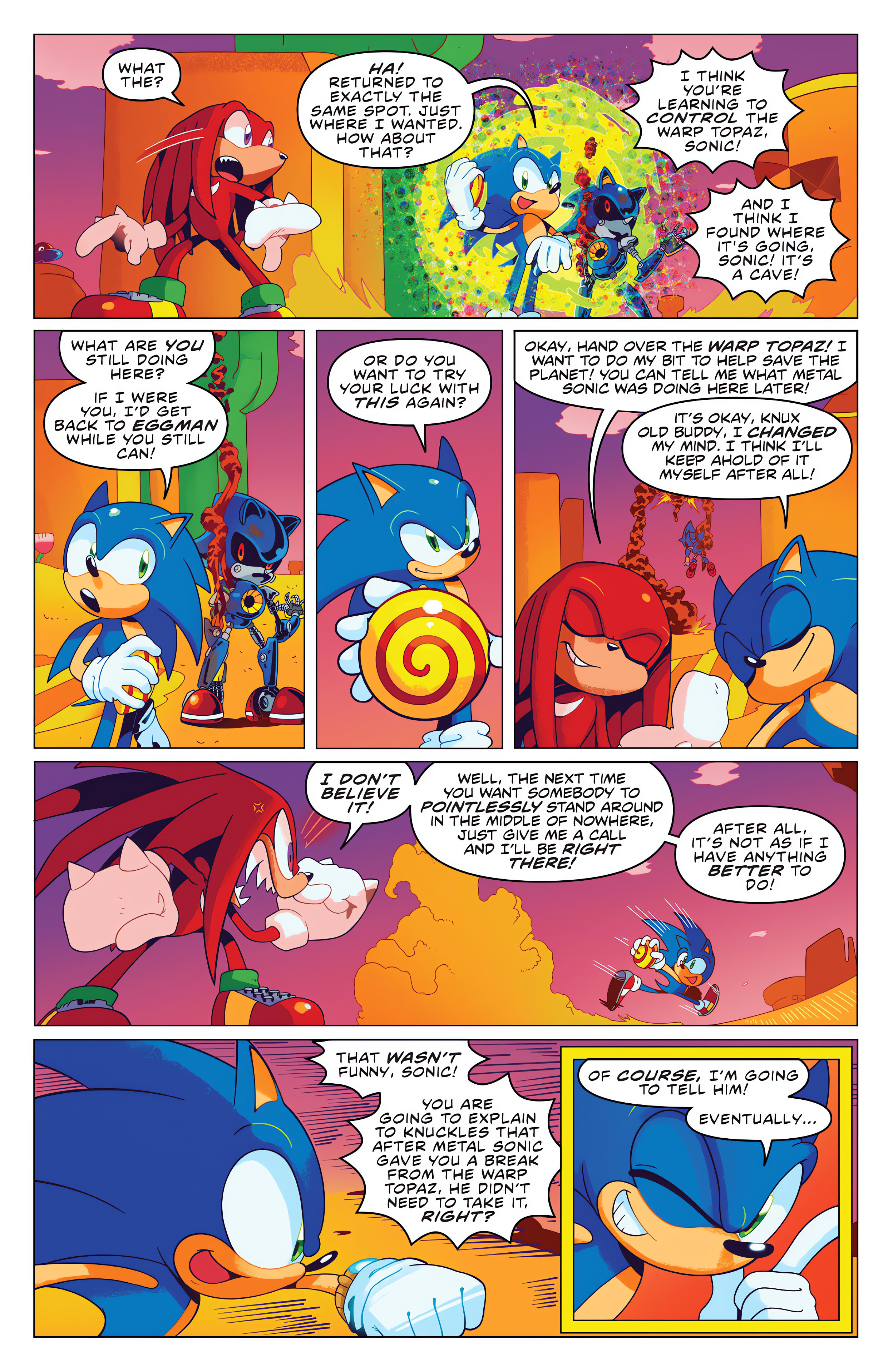 Read online Sonic the Hedgehog’s 900th Adventure comic -  Issue # Full - 22