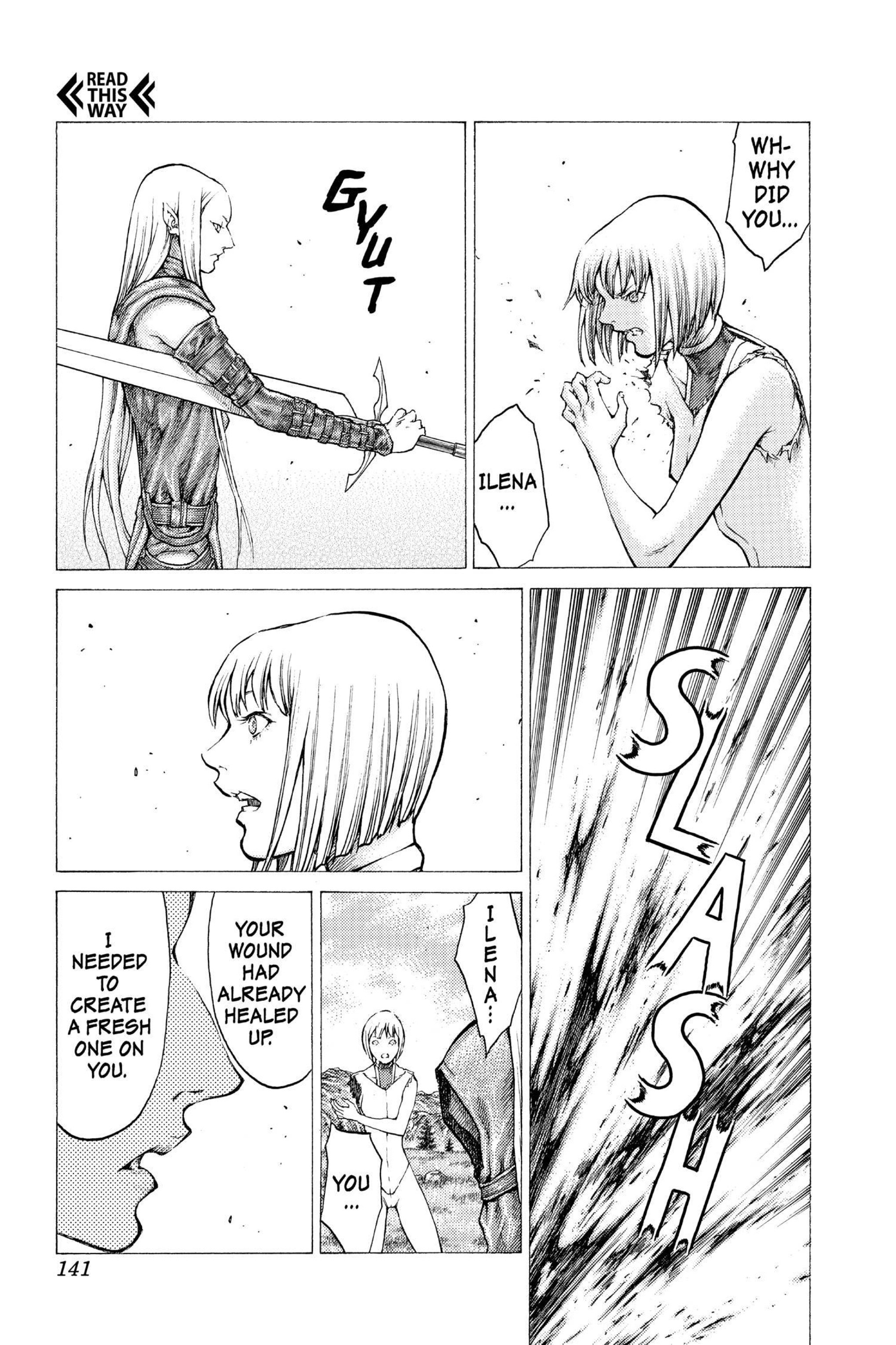Read online Claymore comic -  Issue #7 - 132