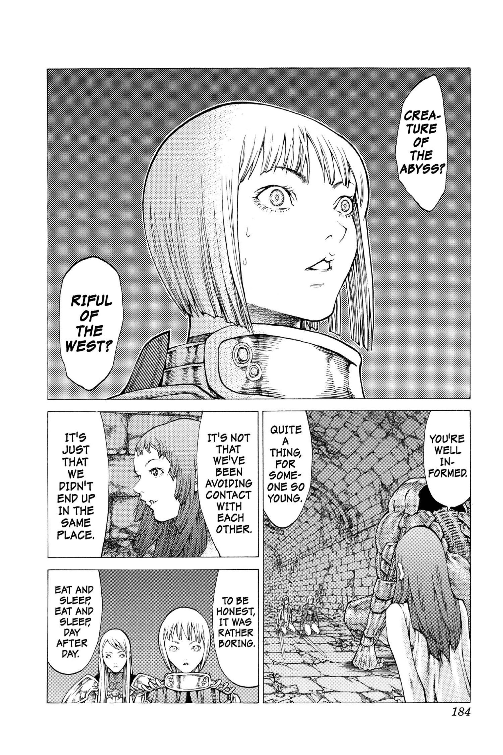 Read online Claymore comic -  Issue #8 - 172