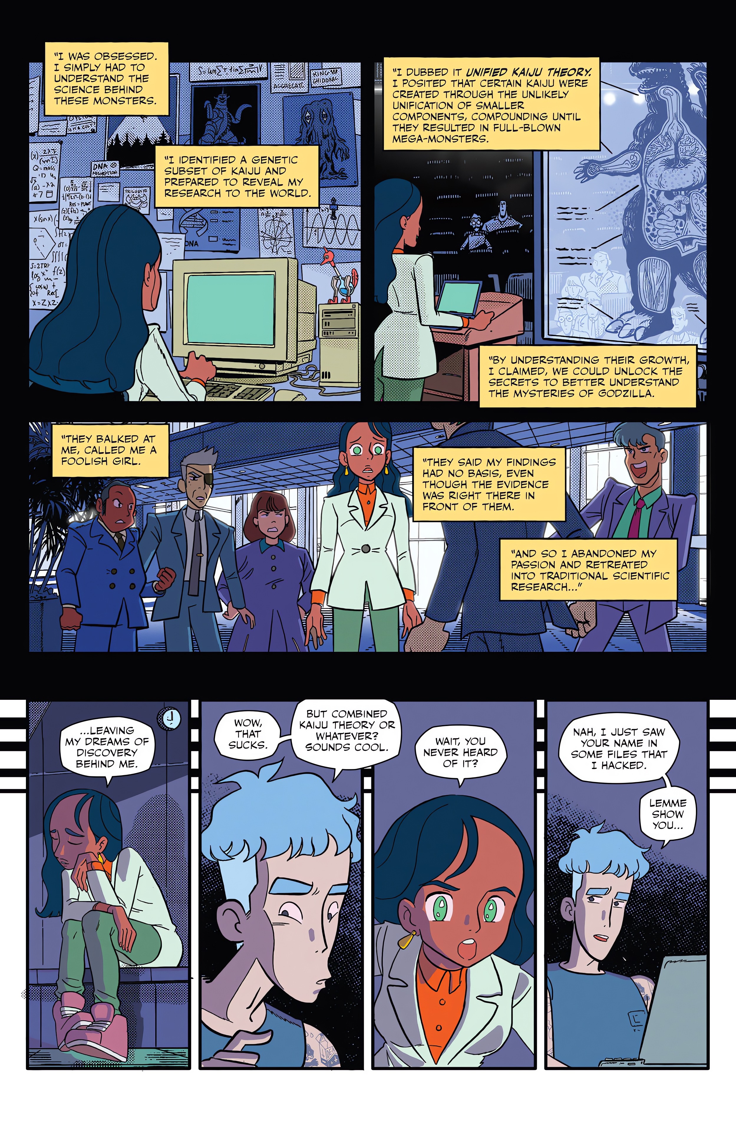 Read online Godzilla Rivals: Biollante Vs. Destoroyah comic -  Issue # Full - 14
