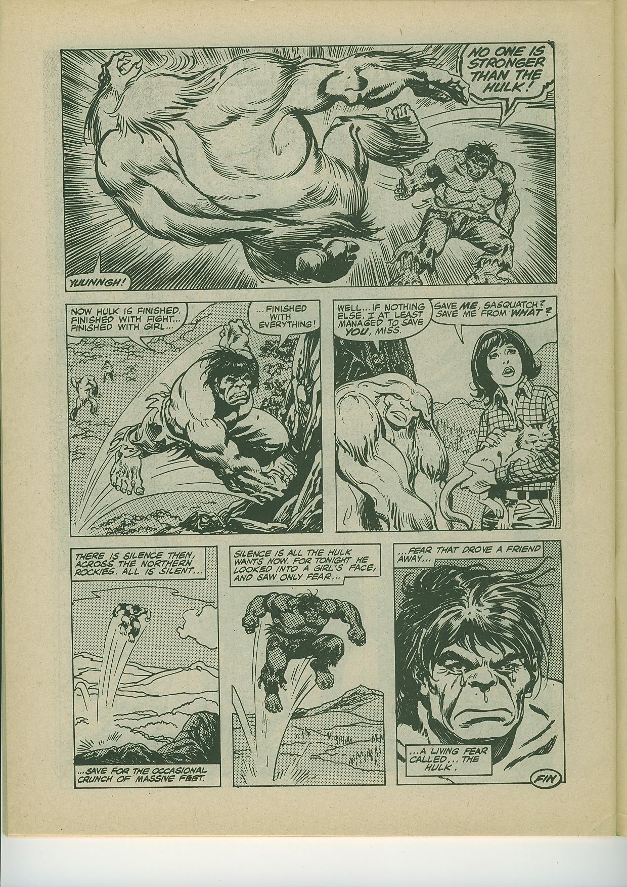Read online The Incredible Hulk Weekly comic -  Issue #57 - 30