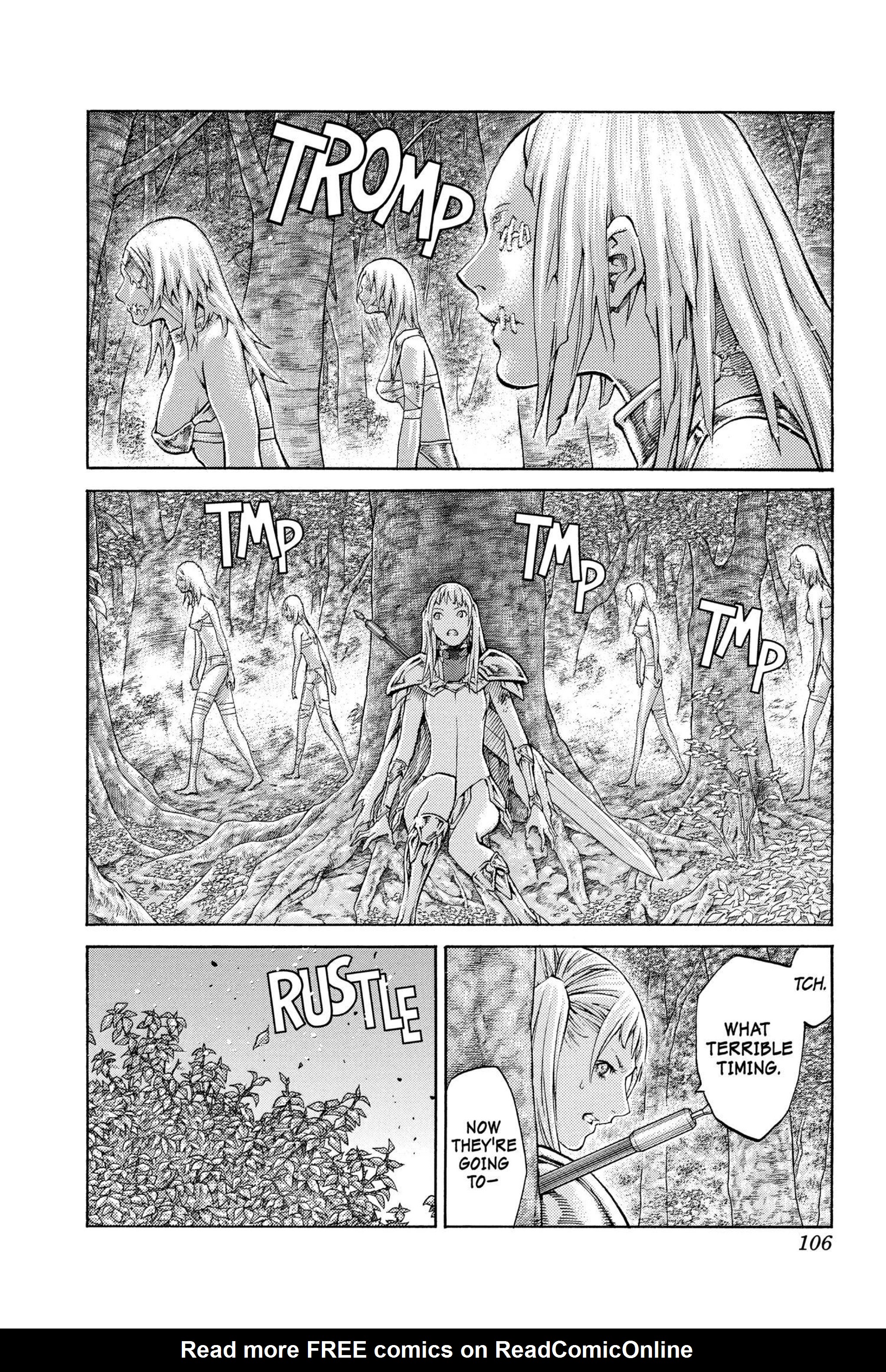 Read online Claymore comic -  Issue #16 - 98