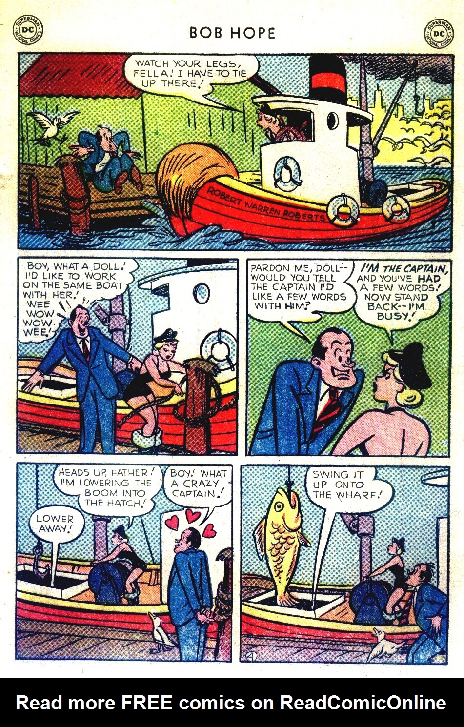 Read online The Adventures of Bob Hope comic -  Issue #27 - 6