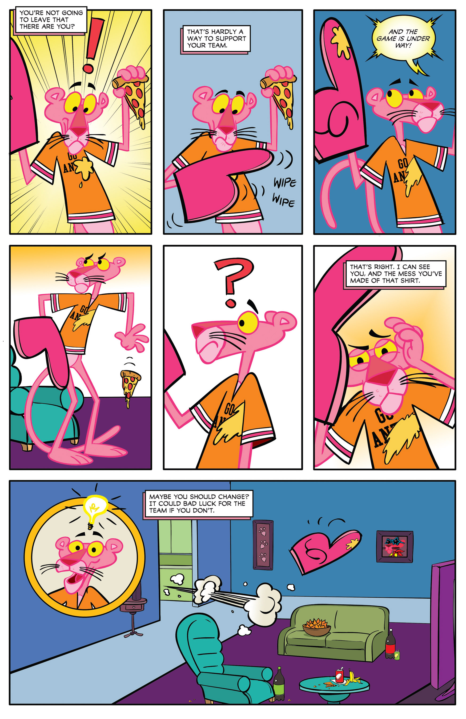 Read online The Pink Panther: Snow Day comic -  Issue # Full - 12