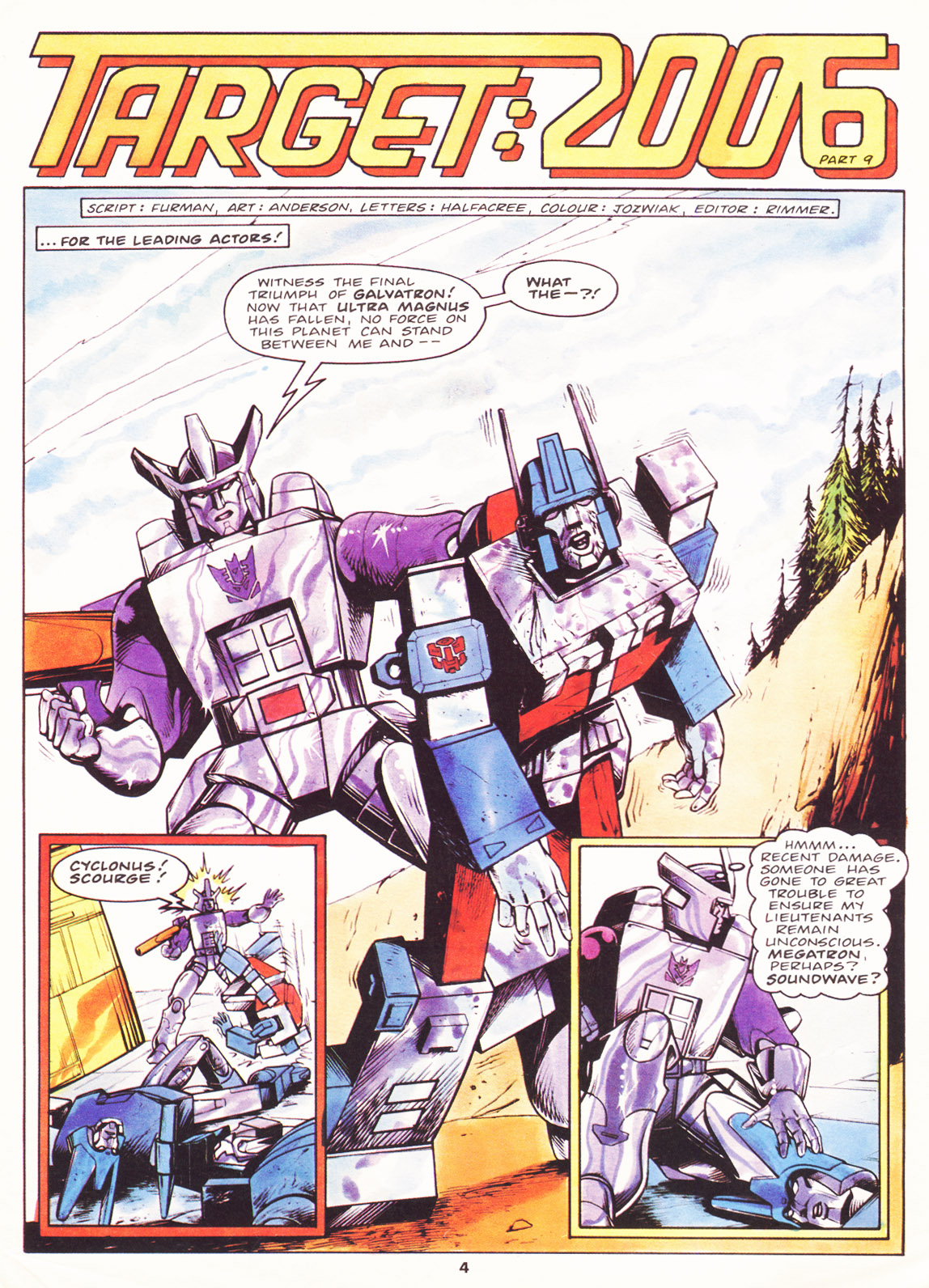 Read online The Transformers (UK) comic -  Issue #87 - 4