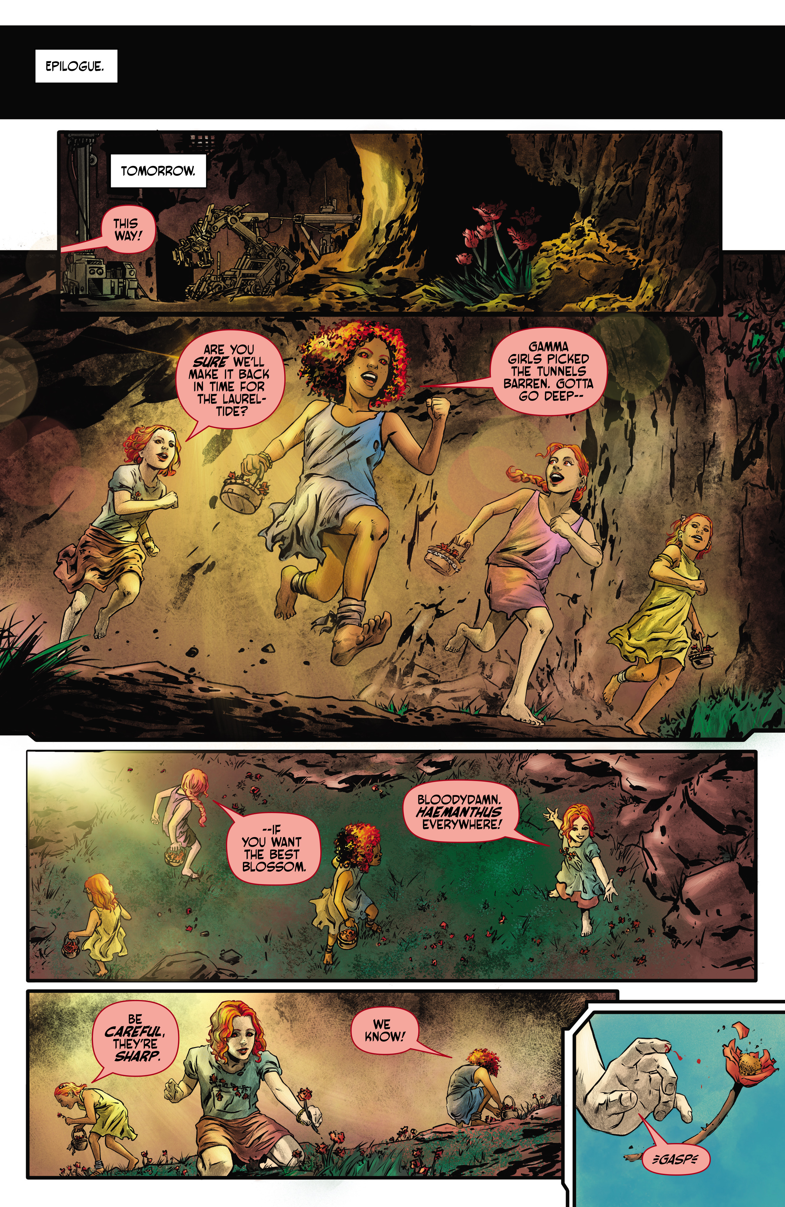 Read online Pierce Brown's Red Rising: Sons of Ares: Forbidden Song comic -  Issue # TPB - 121