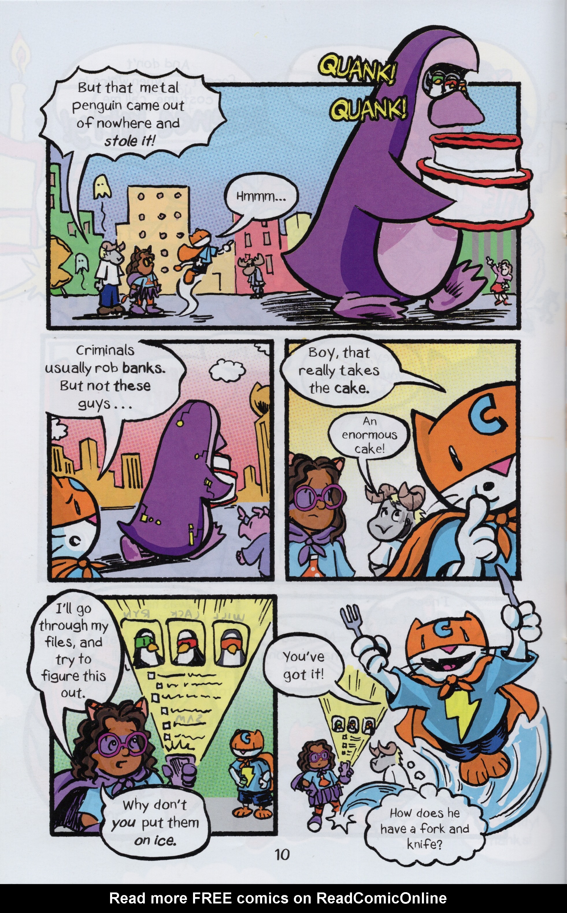 Read online Free Comic Book Day 2022 comic -  Issue # Penguin Random House Max Meow Cat On The Street - 12
