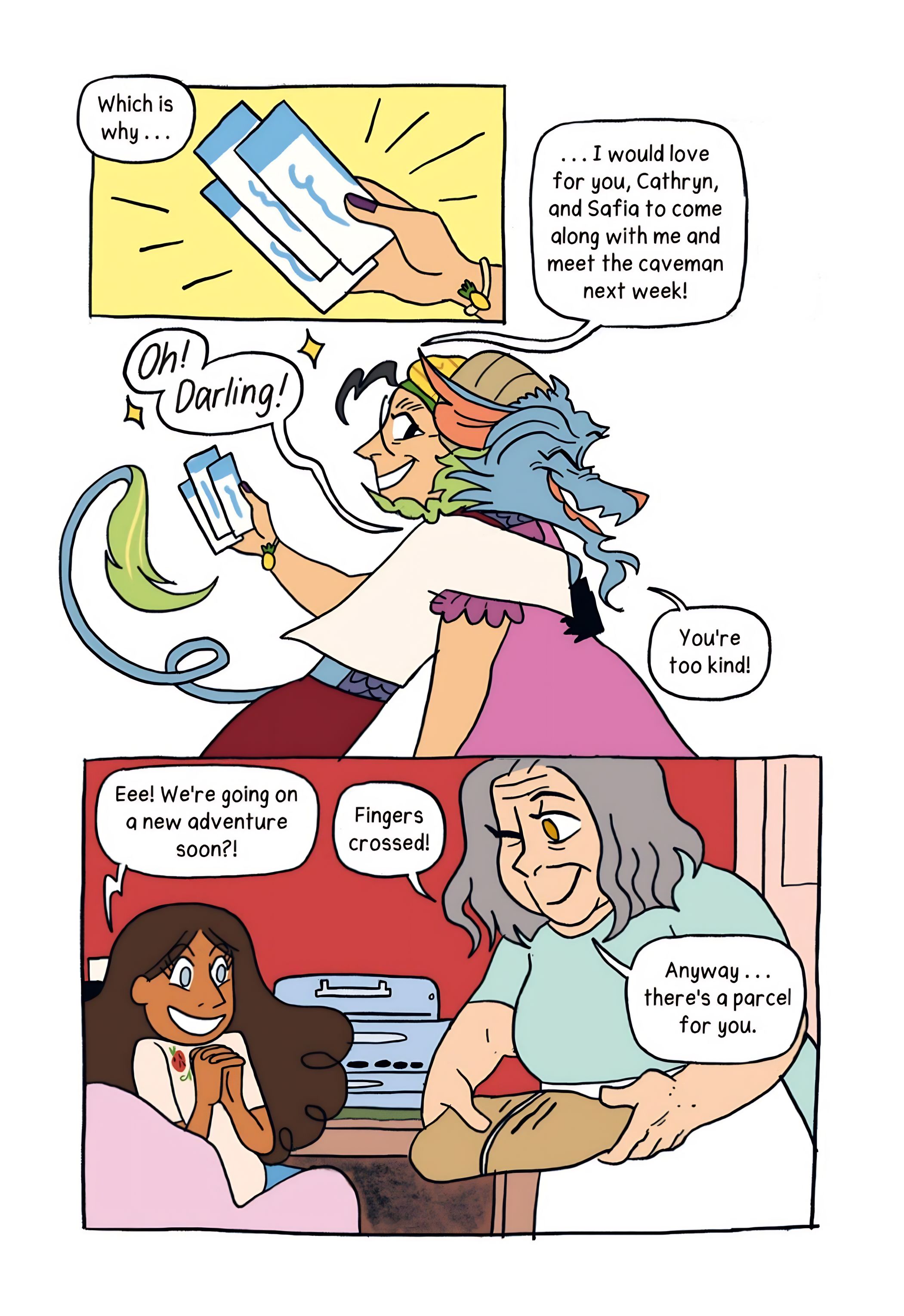 Read online My Aunt Is a Monster comic -  Issue # TPB (Part 3) - 119