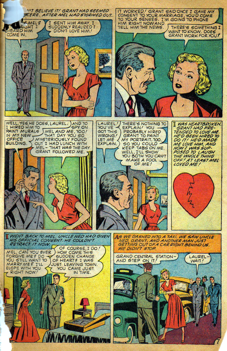 Read online Glamorous Romances comic -  Issue #48 - 33