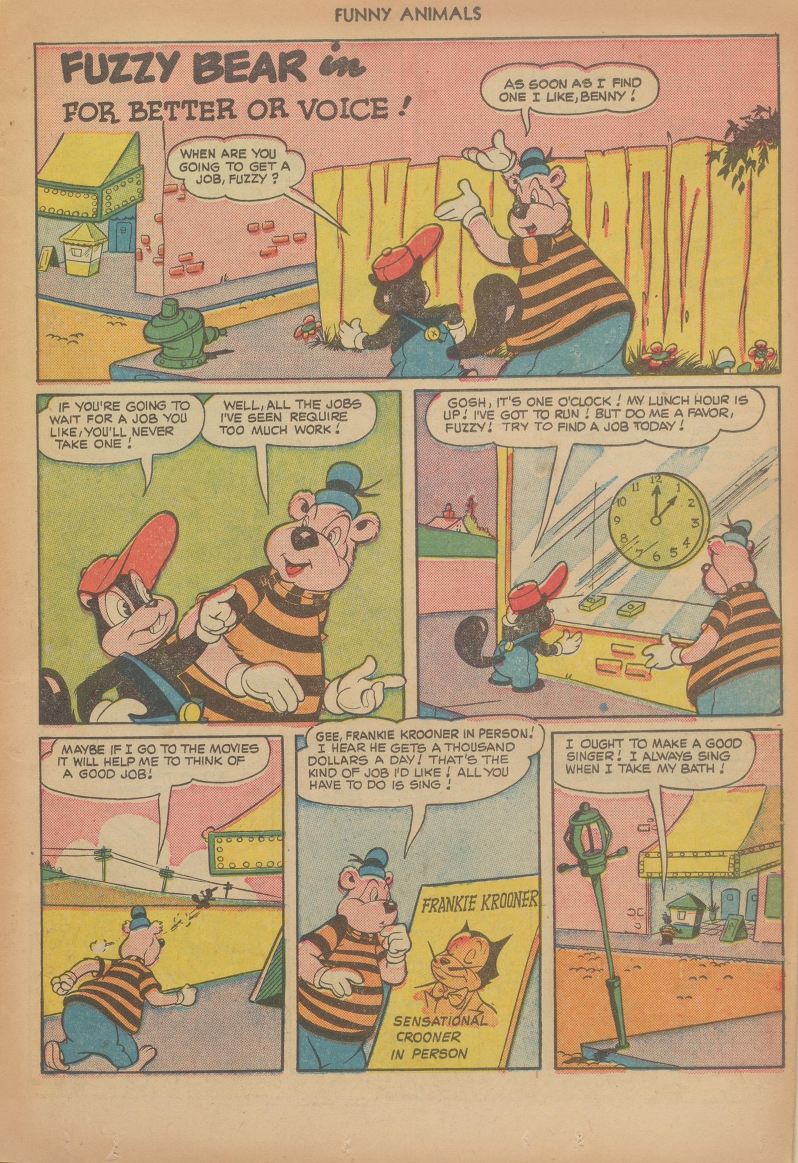 Read online Fawcett's Funny Animals comic -  Issue #68 - 11