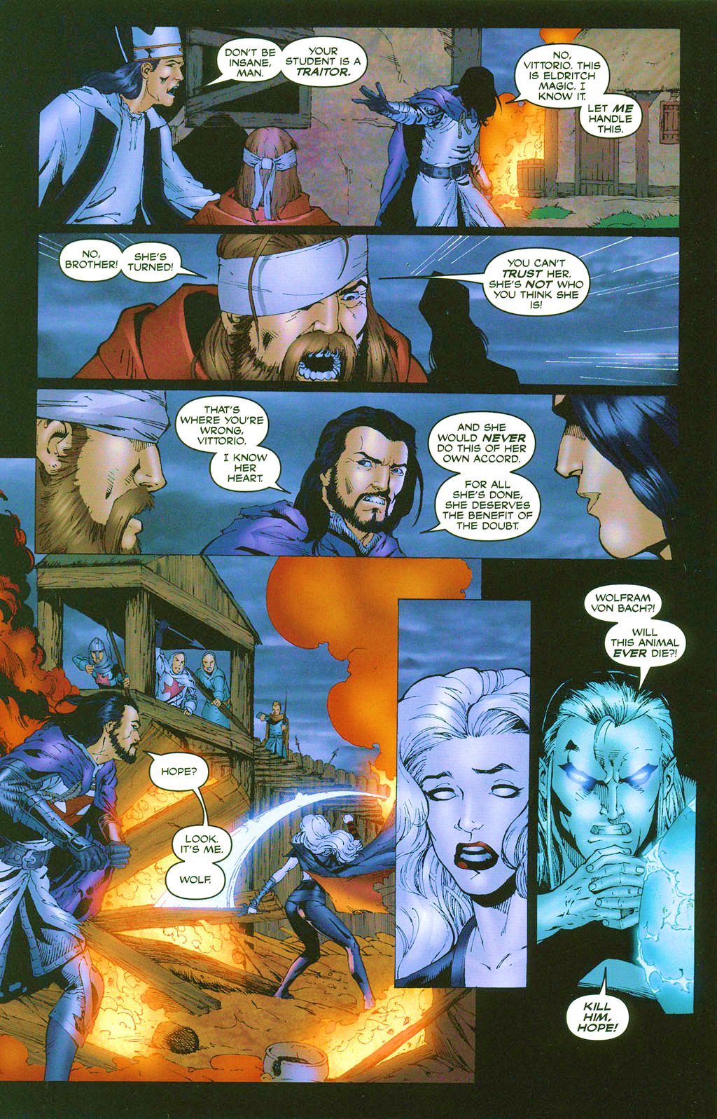 Read online Brian Pulido's Medieval Lady Death:  War of the Winds comic -  Issue #4 - 17