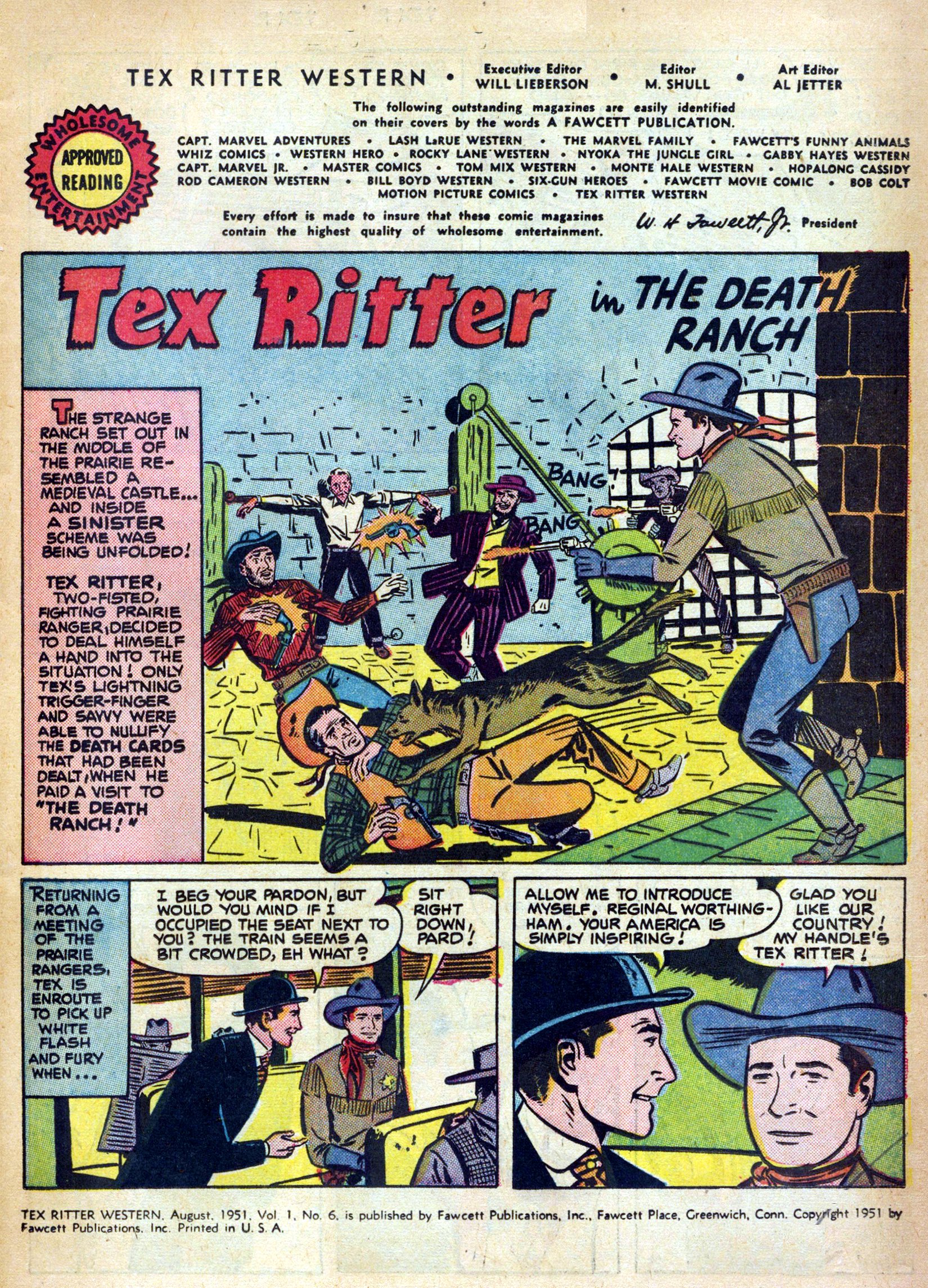 Read online Tex Ritter Western comic -  Issue #6 - 3