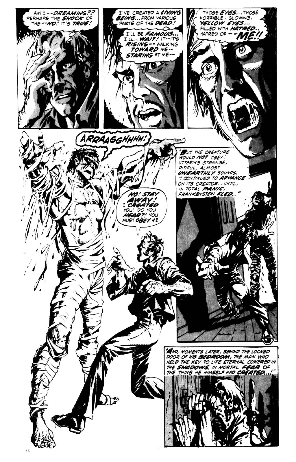 Read online Dracula Lives (1974) comic -  Issue #2 - 24