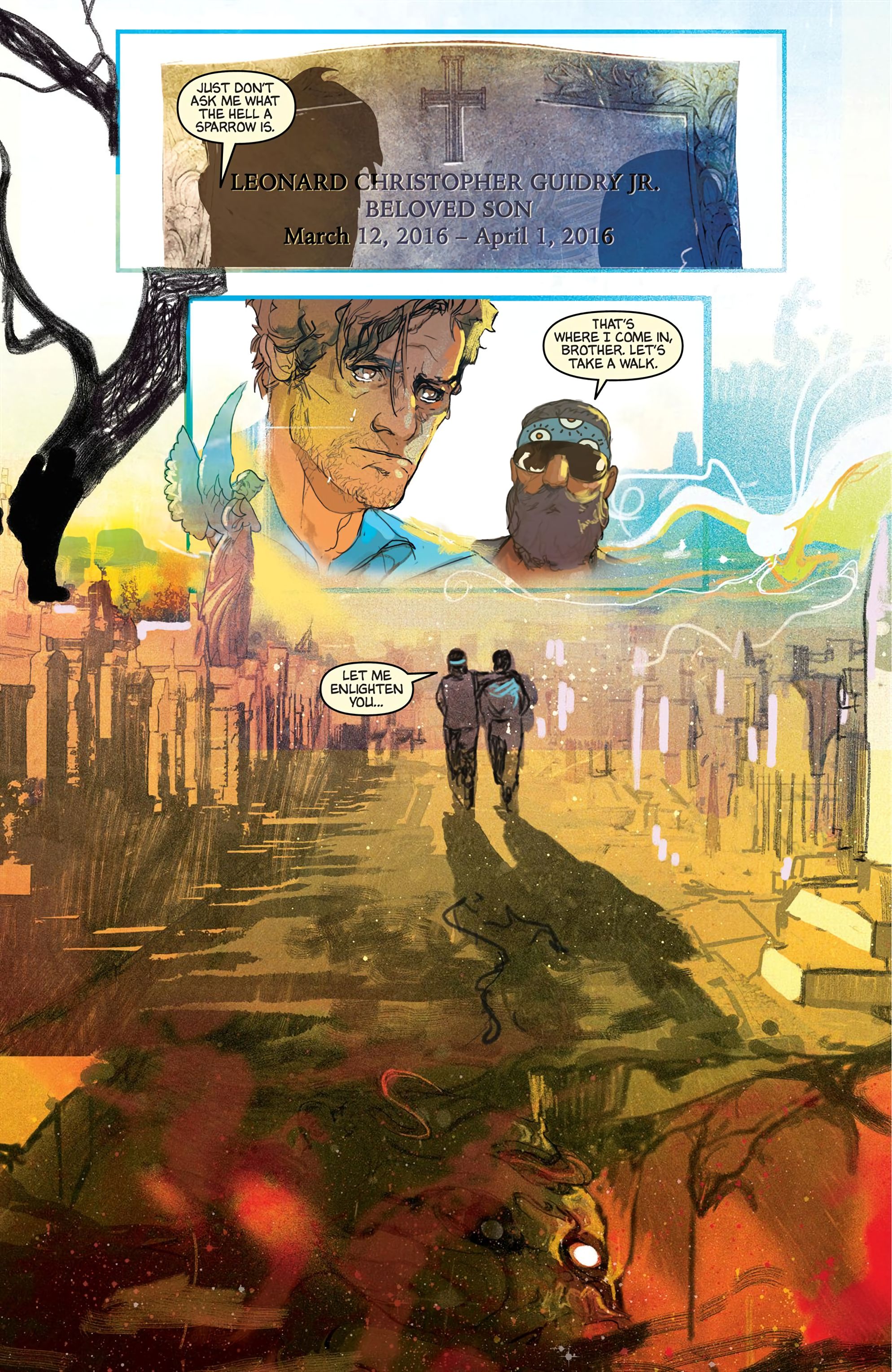 Read online Head Wounds: Sparrow comic -  Issue # TPB - 131