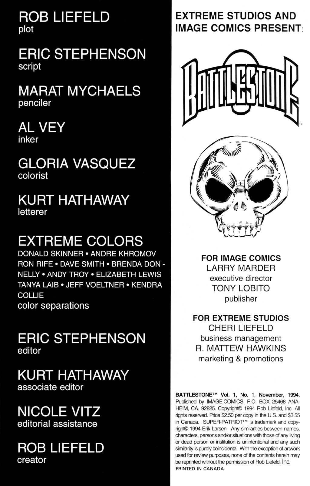 Read online Battlestone comic -  Issue #1 - 2