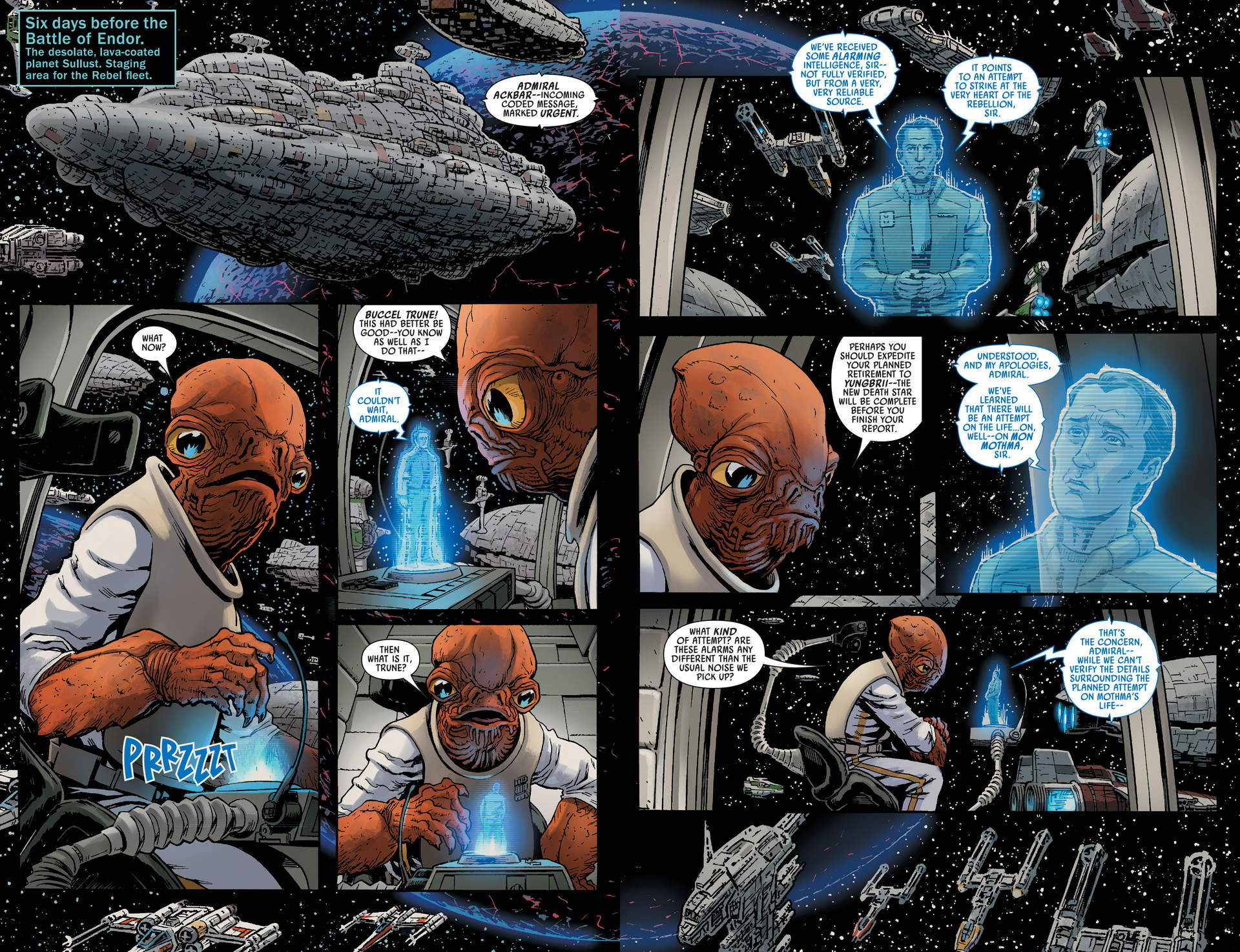 Read online Star Wars: Return Of The Jedi - The Rebellion comic -  Issue # Full - 6