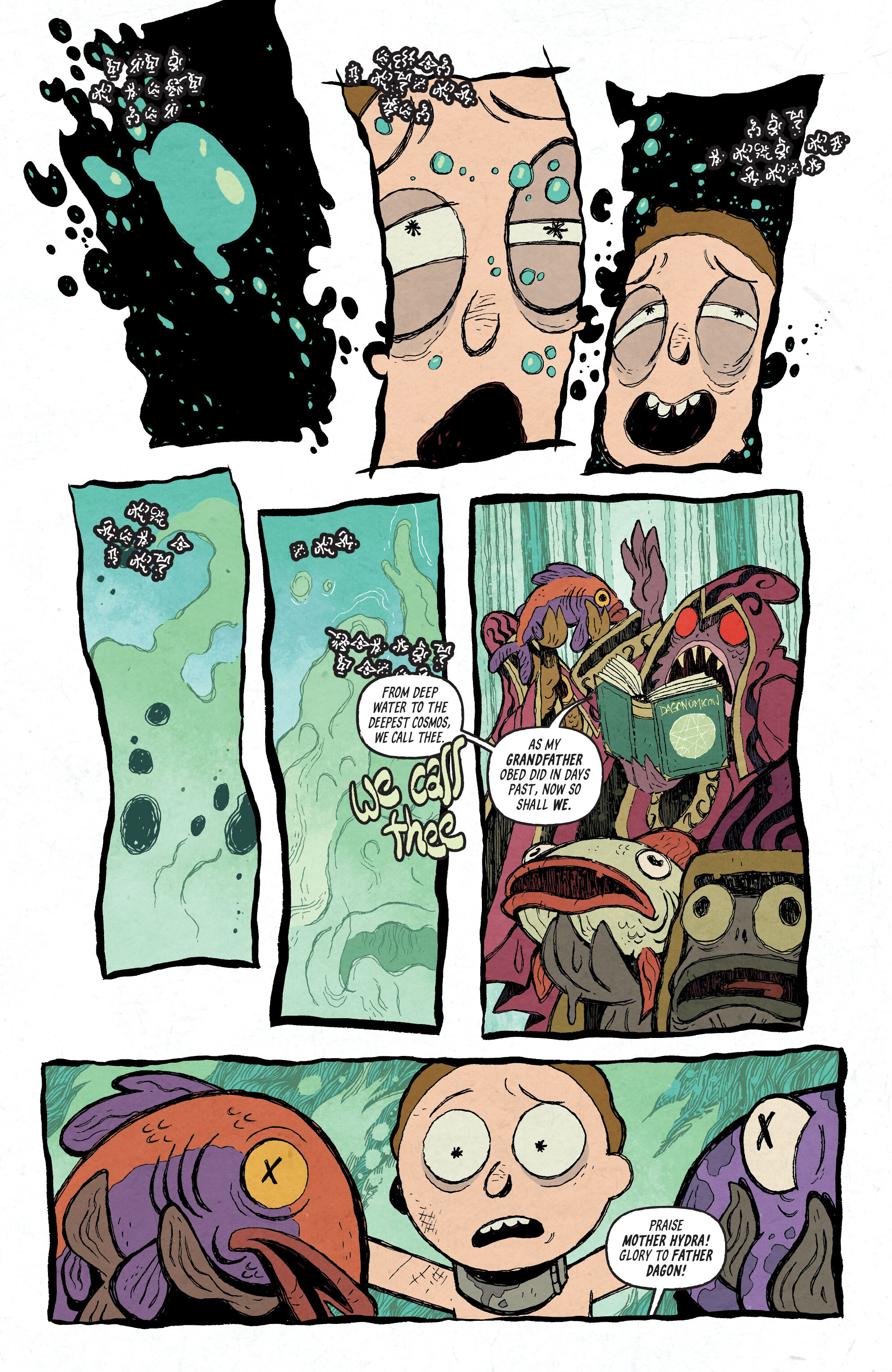 Read online Rick and Morty: vs. Cthulhu comic -  Issue # TPB - 45