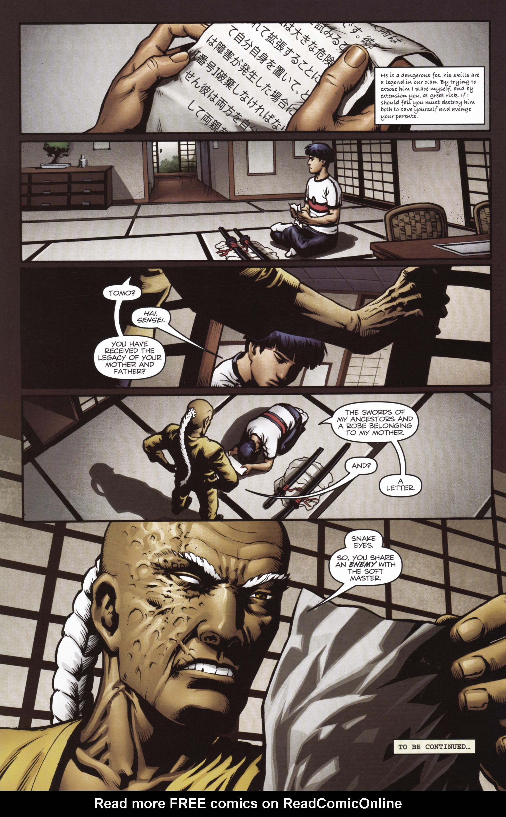 Read online Snake Eyes and Storm Shadow comic -  Issue #16 - 24
