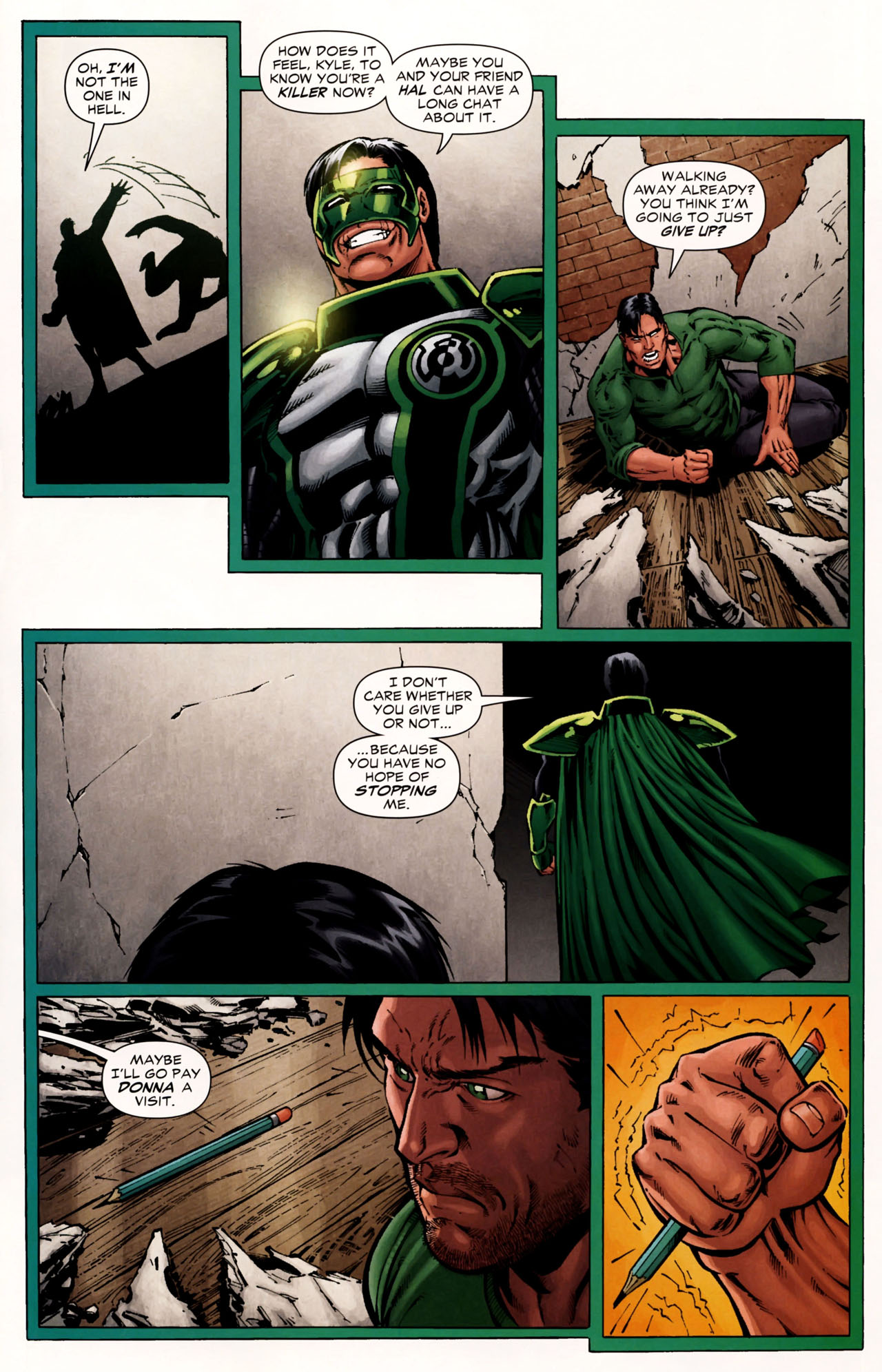 Read online Tales of the Sinestro Corps: Parallax comic -  Issue # Full - 18