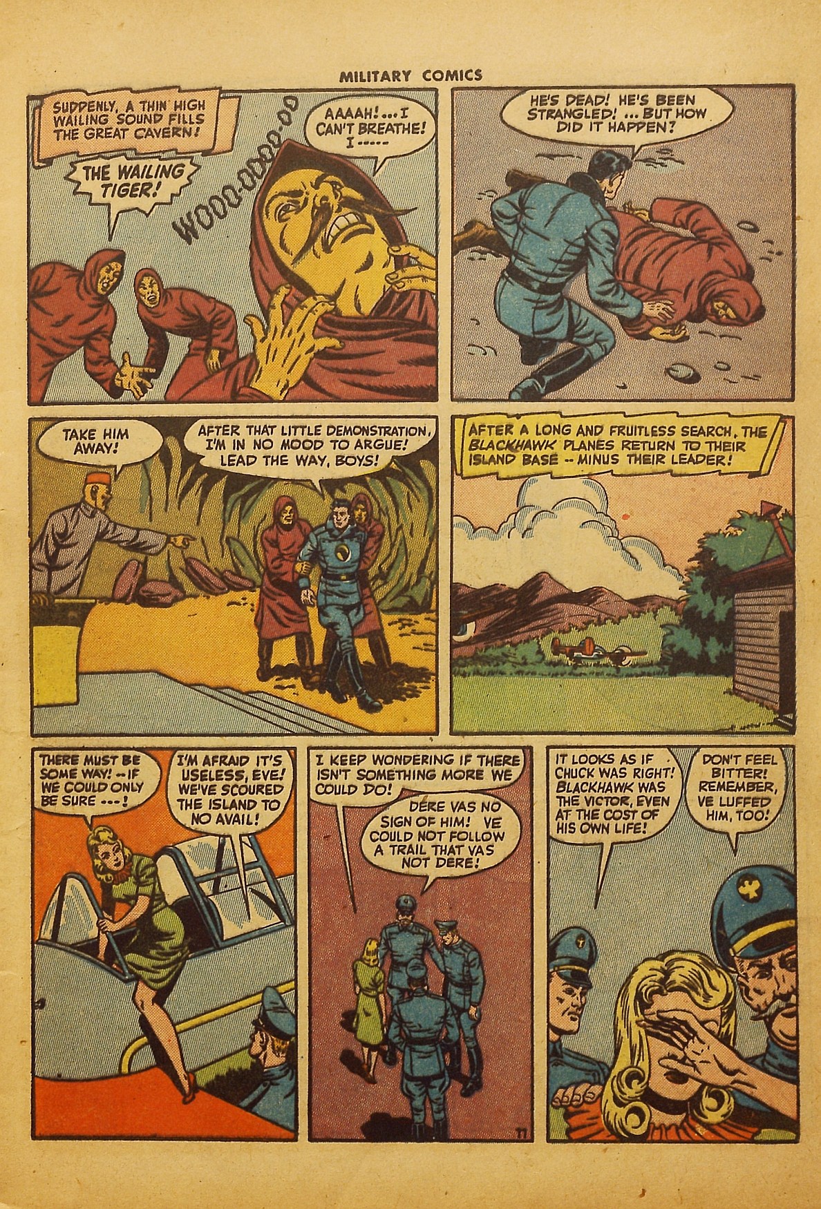 Read online Military Comics comic -  Issue #36 - 13
