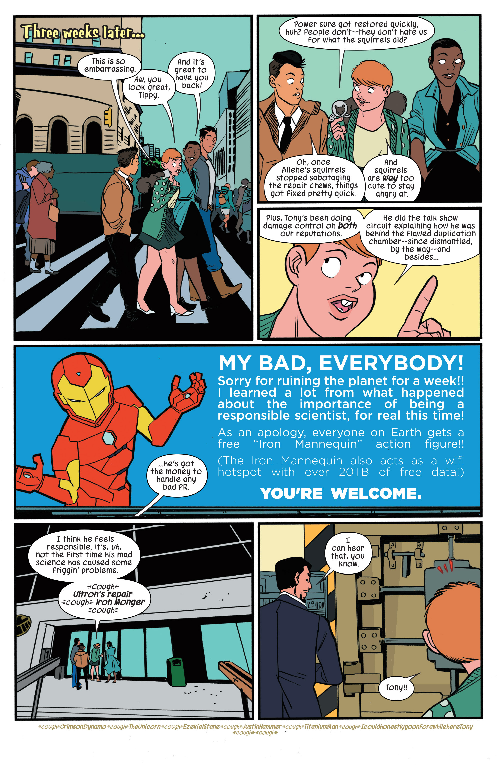 Read online The Unbeatable Squirrel Girl Beats Up the Marvel Universe comic -  Issue # TPB - 99