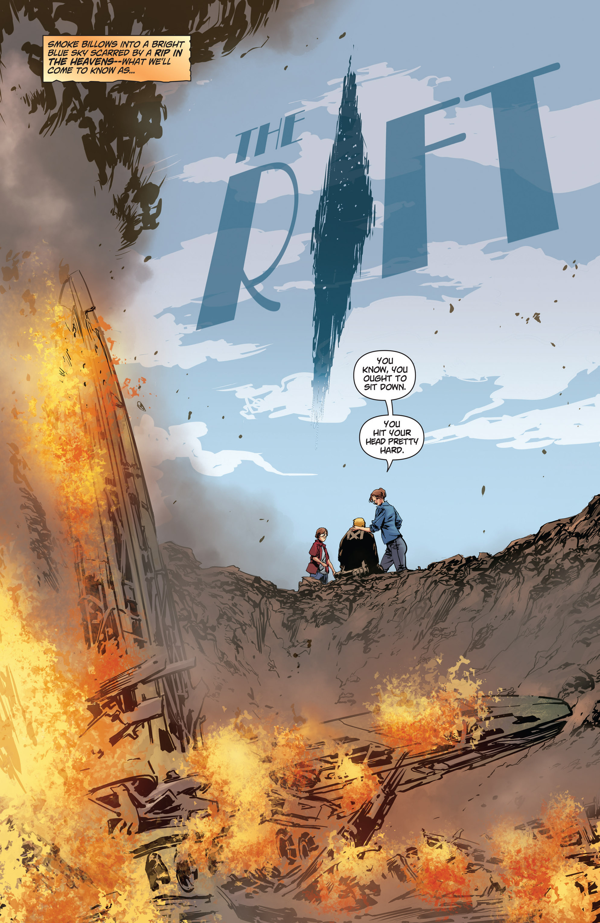 Read online The Rift comic -  Issue #1 - 9