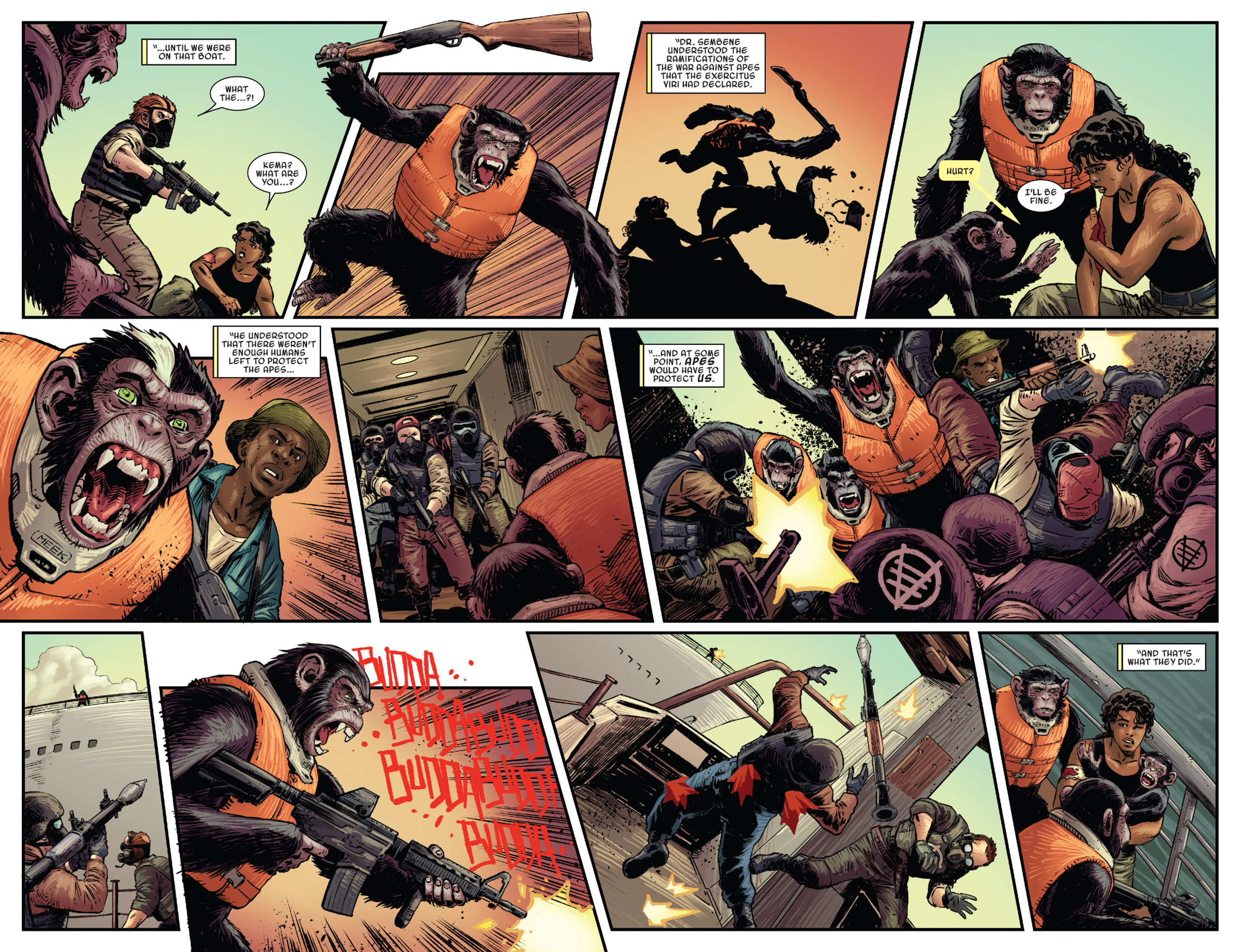 Read online Planet of the Apes (2023) comic -  Issue #4 - 7