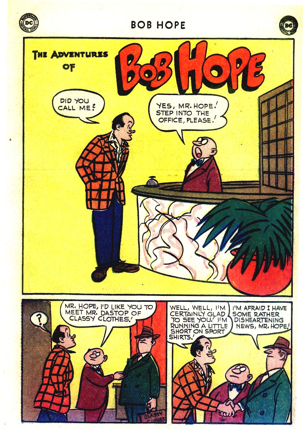 Read online The Adventures of Bob Hope comic -  Issue #27 - 25