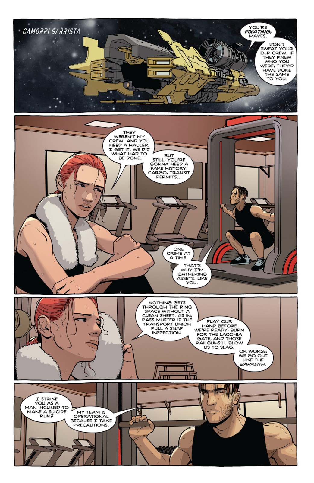 The Expanse: Dragon Tooth issue 4 - Page 12