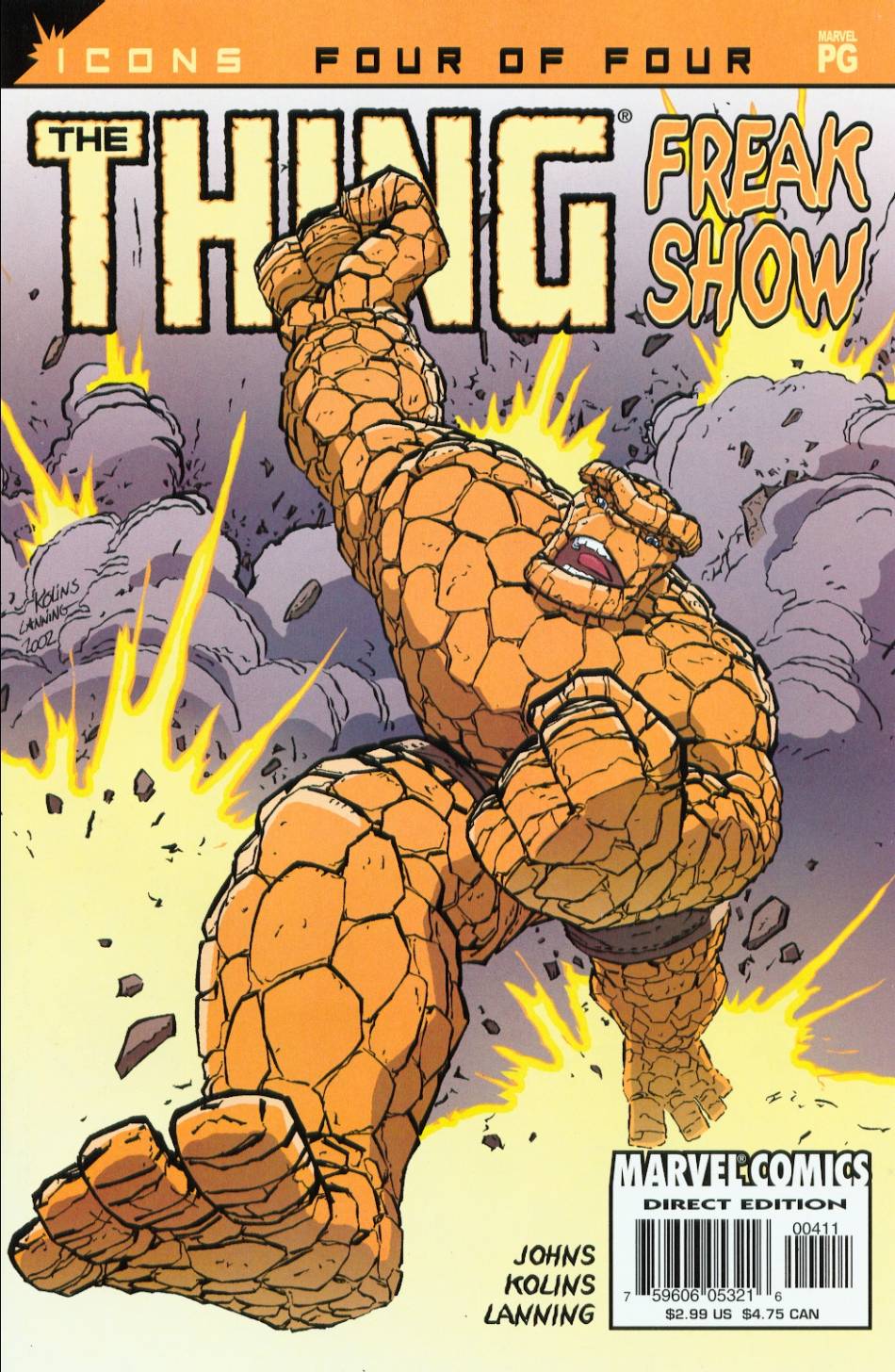 Read online The Thing: Freakshow comic -  Issue #4 - 1