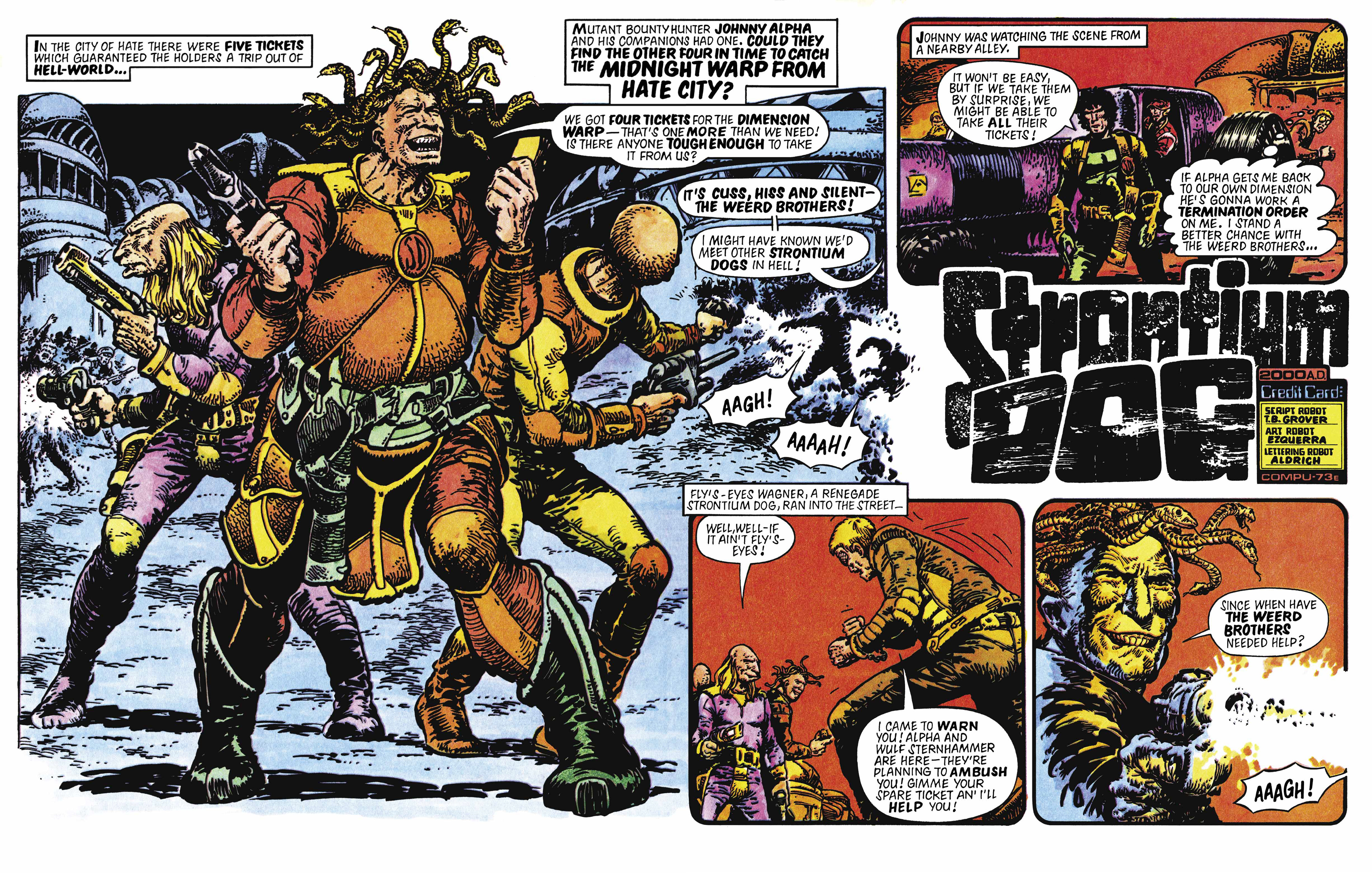 Read online Strontium Dog: Search and Destroy 2 comic -  Issue # TPB (Part 2) - 9
