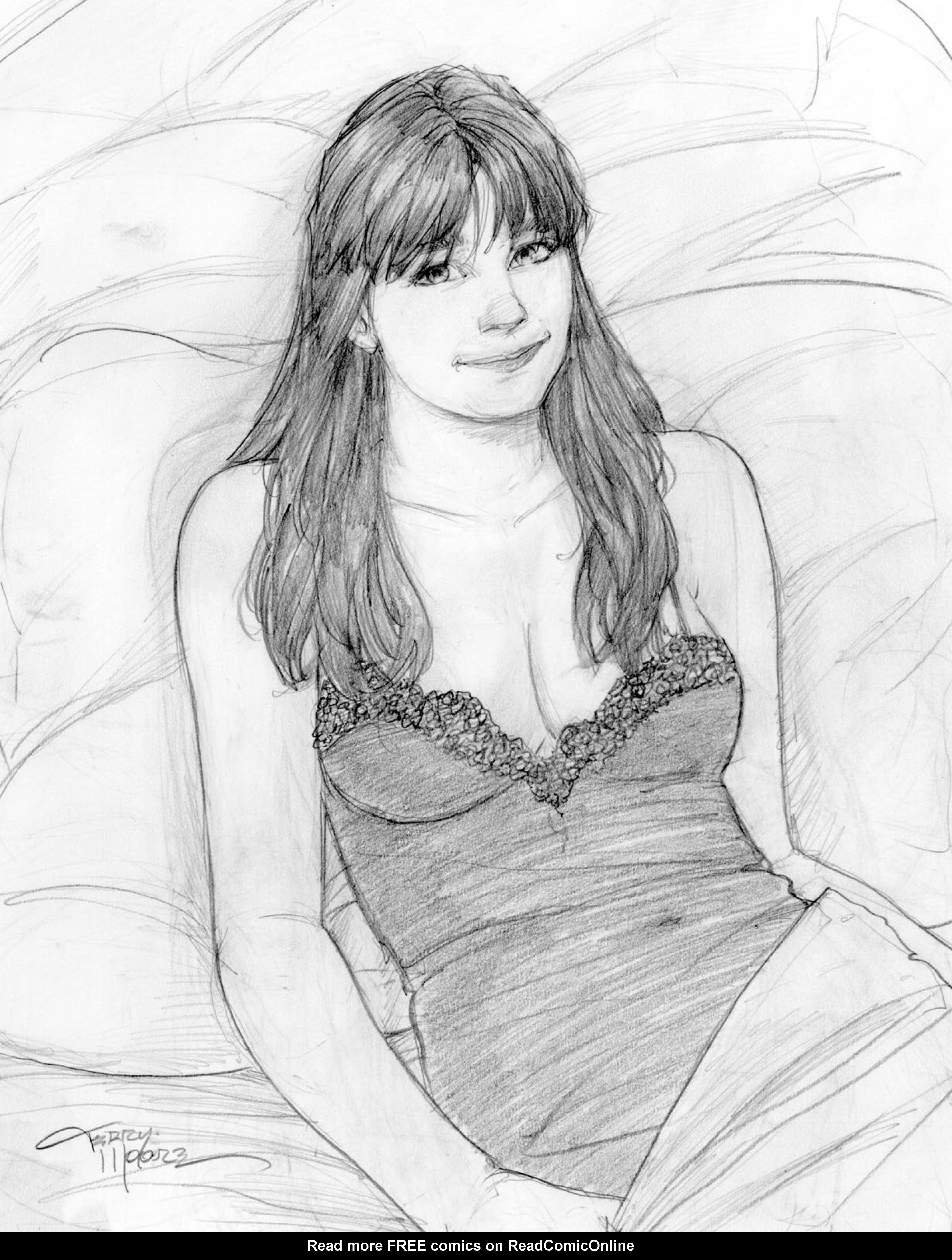 Read online Terry Moore after dark… comic -  Issue # TPB - 106