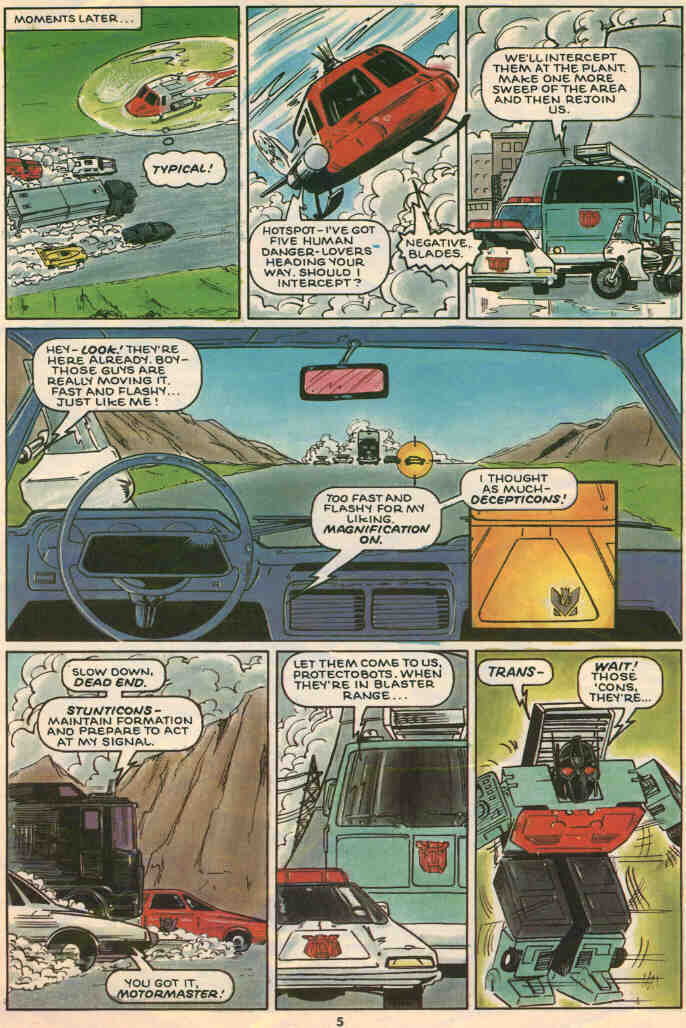 Read online The Transformers (UK) comic -  Issue #64 - 4