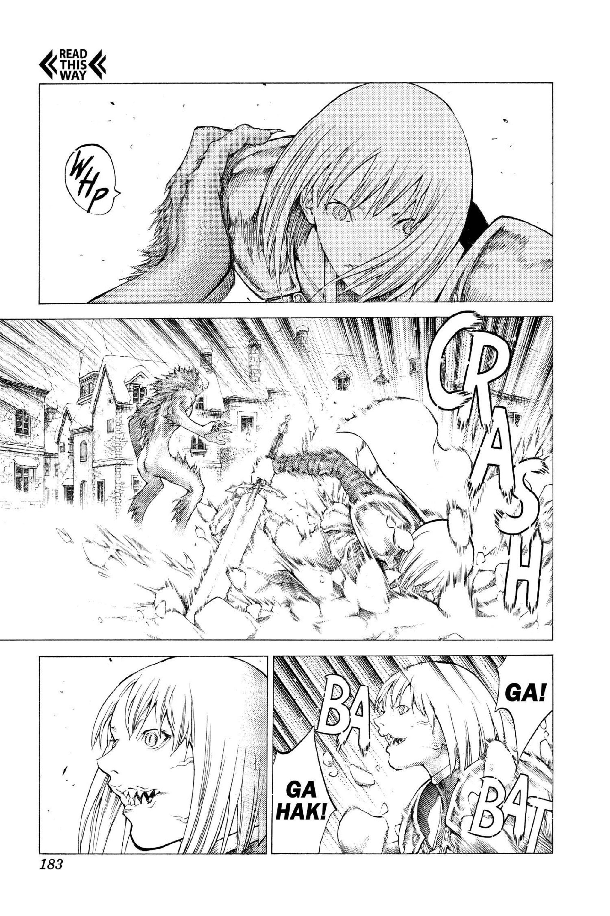 Read online Claymore comic -  Issue #10 - 170