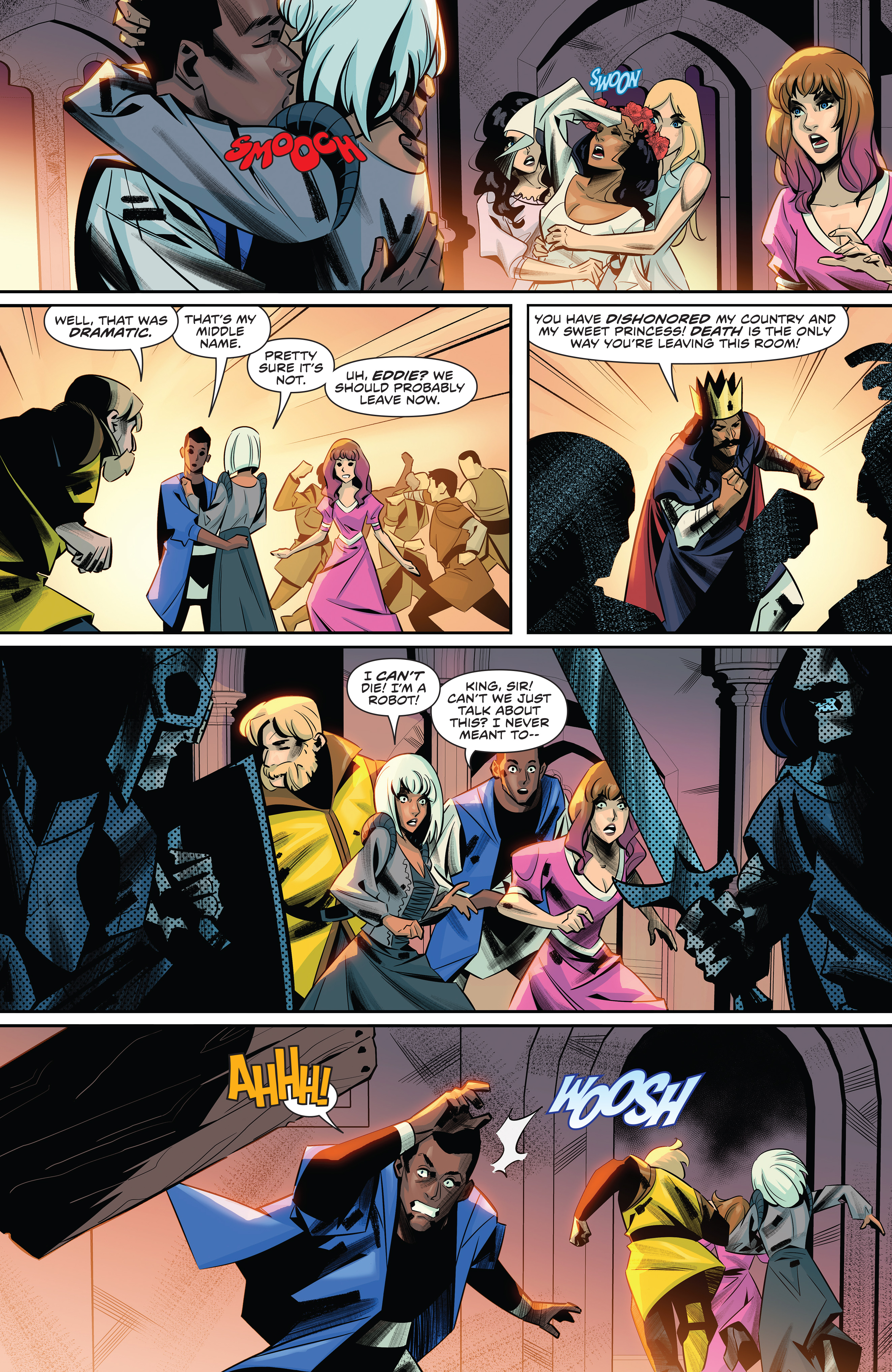 Read online Power Rangers Unlimited comic -  Issue # HyperForce - 19