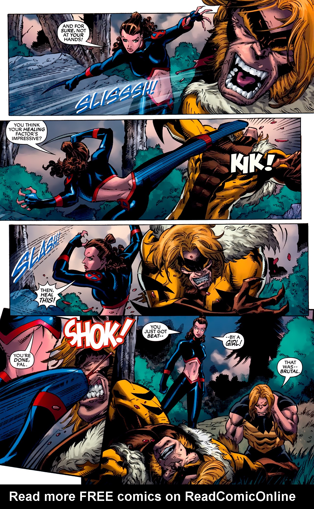 Read online X-Men Forever 2 comic -  Issue #7 - 21